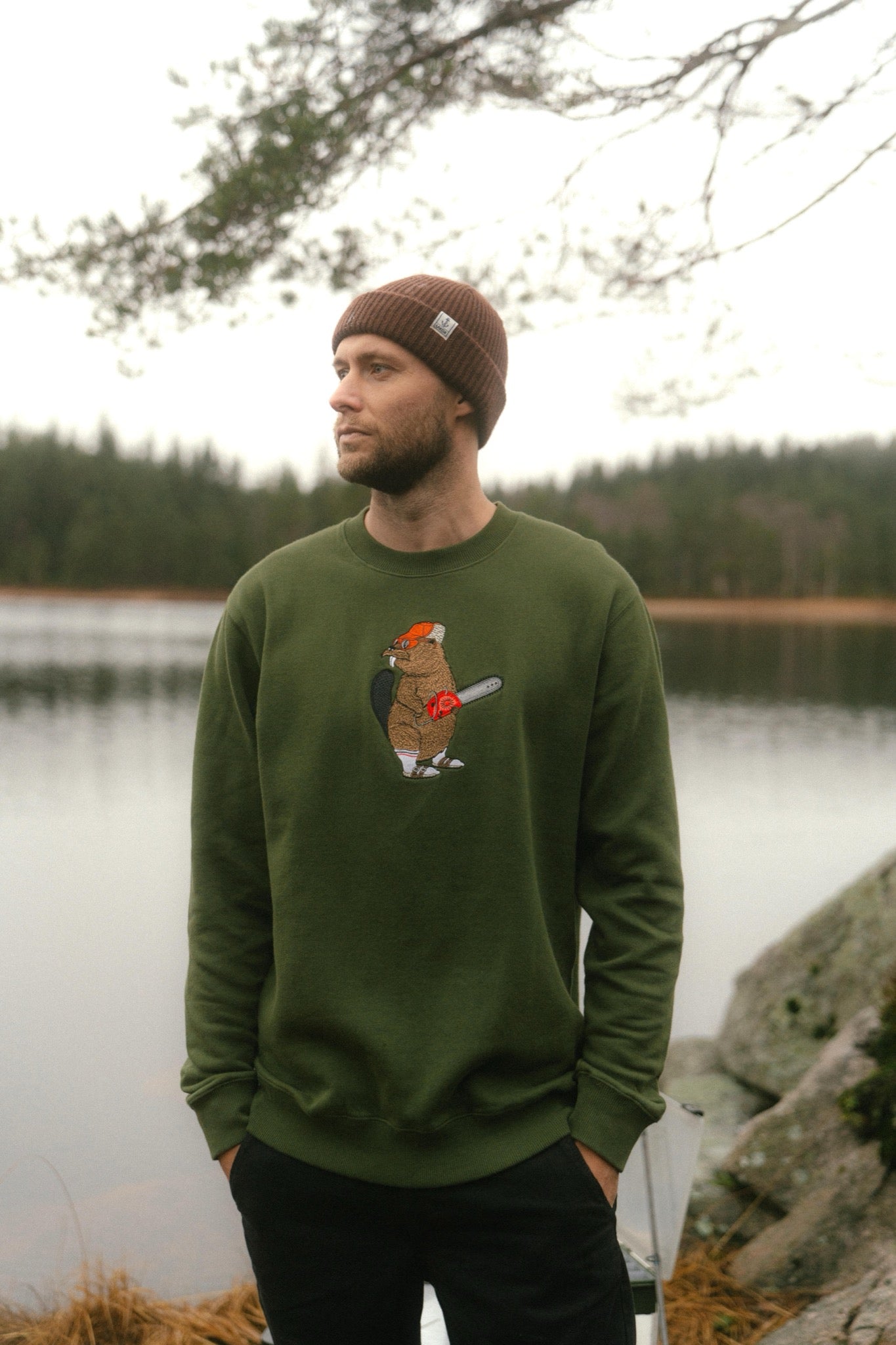Lakor - Lazy Lumber Crewneck