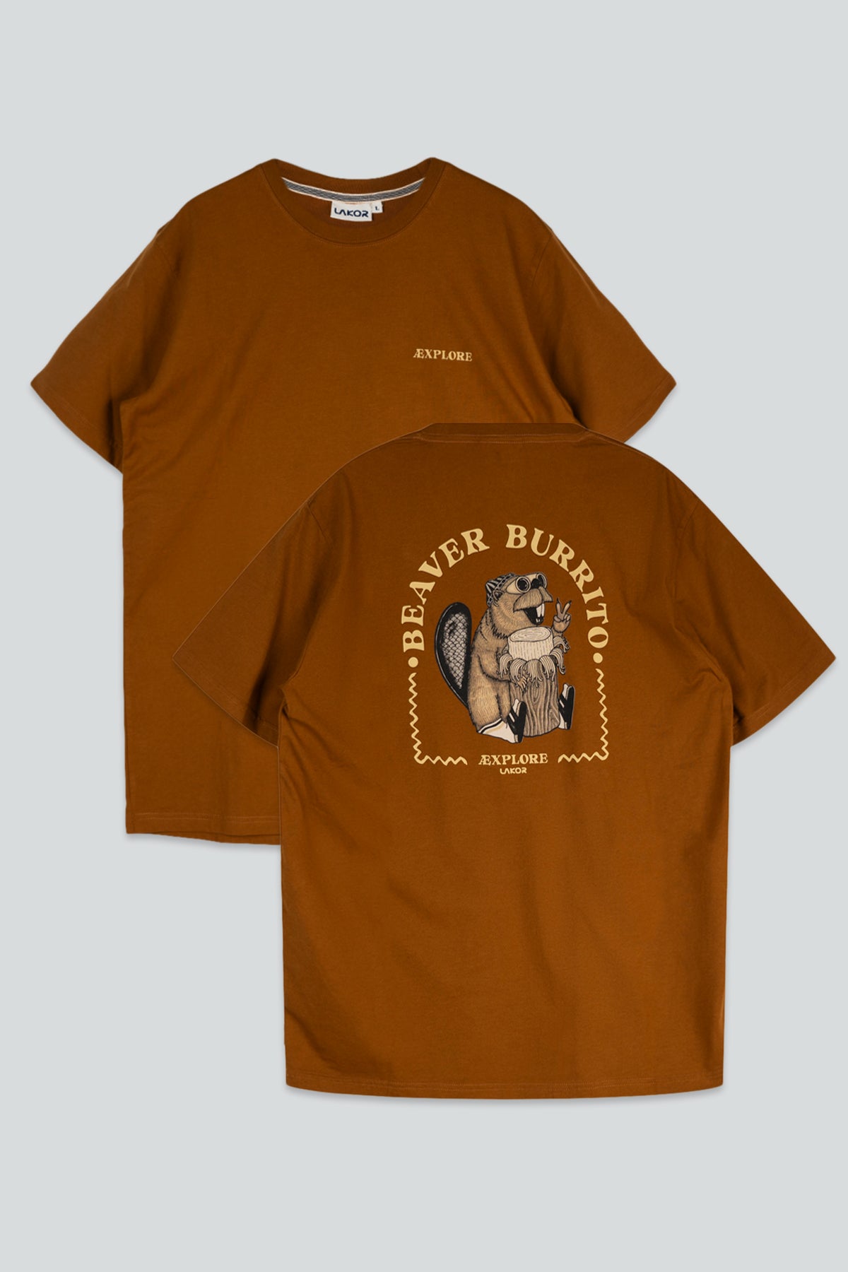 Lakor - Beaver Burrito Back T-shirt
