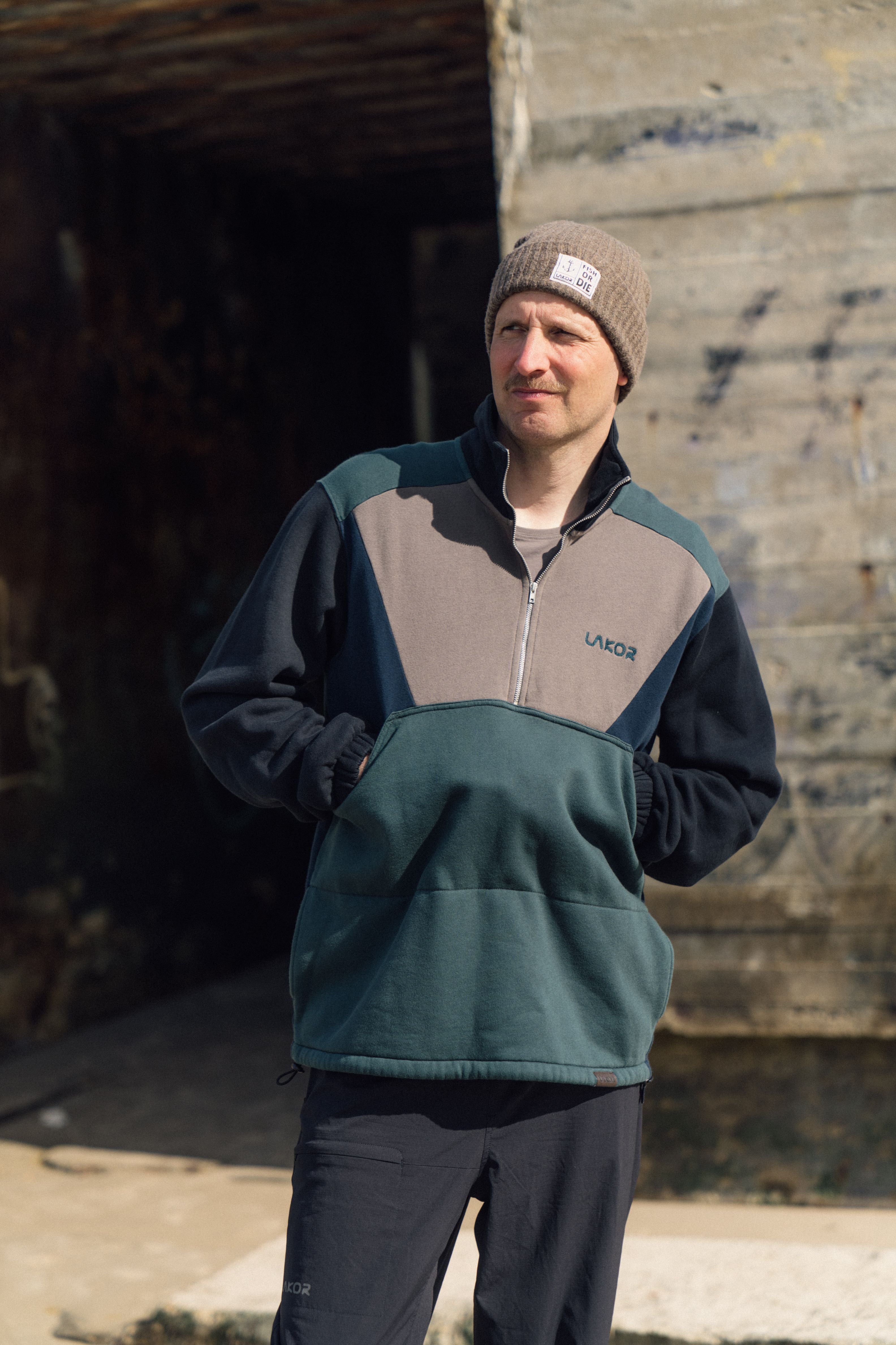 Lakor - Colourblock Halfzip