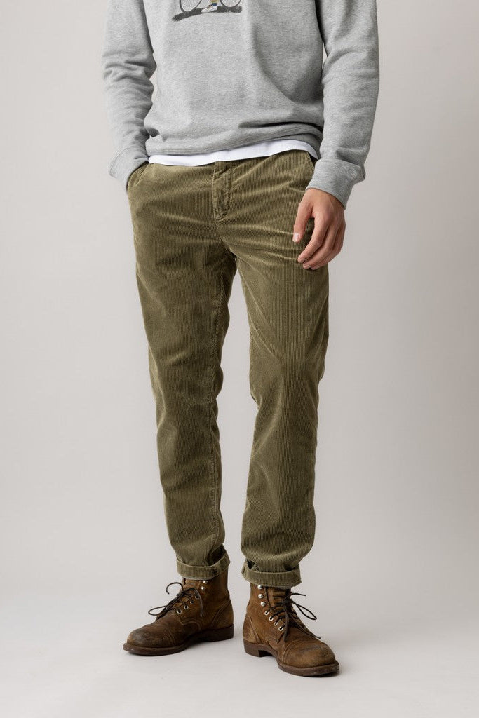 Mos Mosh Gallery - MMGHunt Corduroy Pant Olive Night