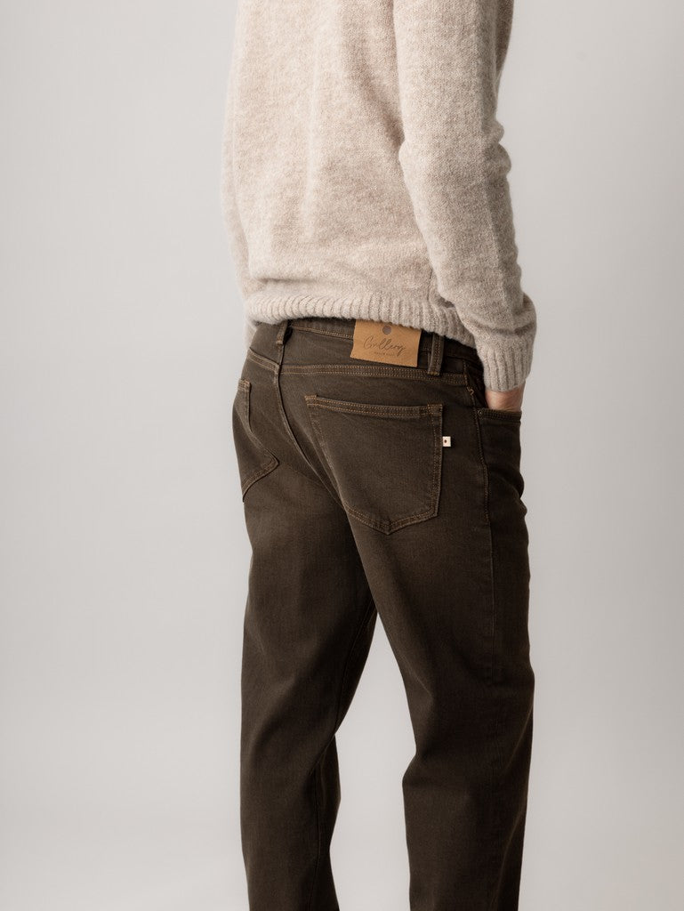Mos Mosh Gallery - MMGAndrew Woods Jeans Chocolate Brown