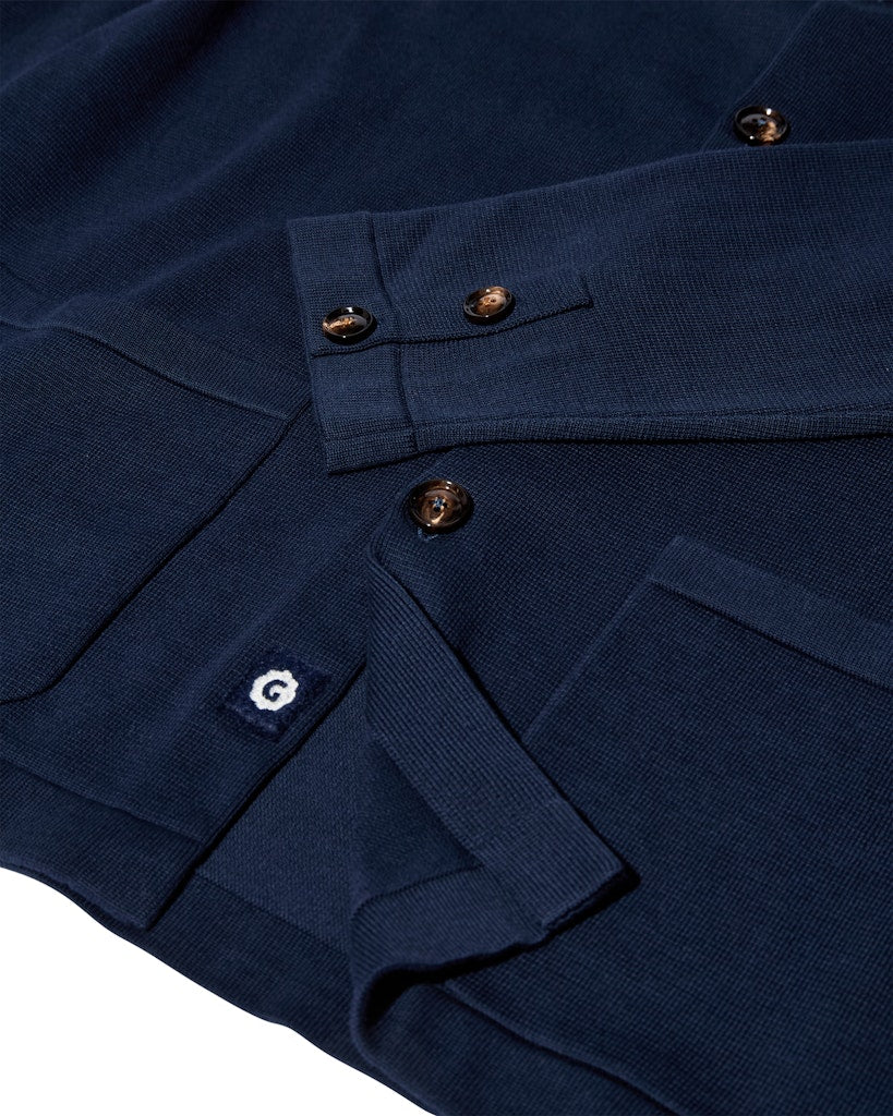 Mos Mosh Gallery - MMGConway Knit Jacket Navy