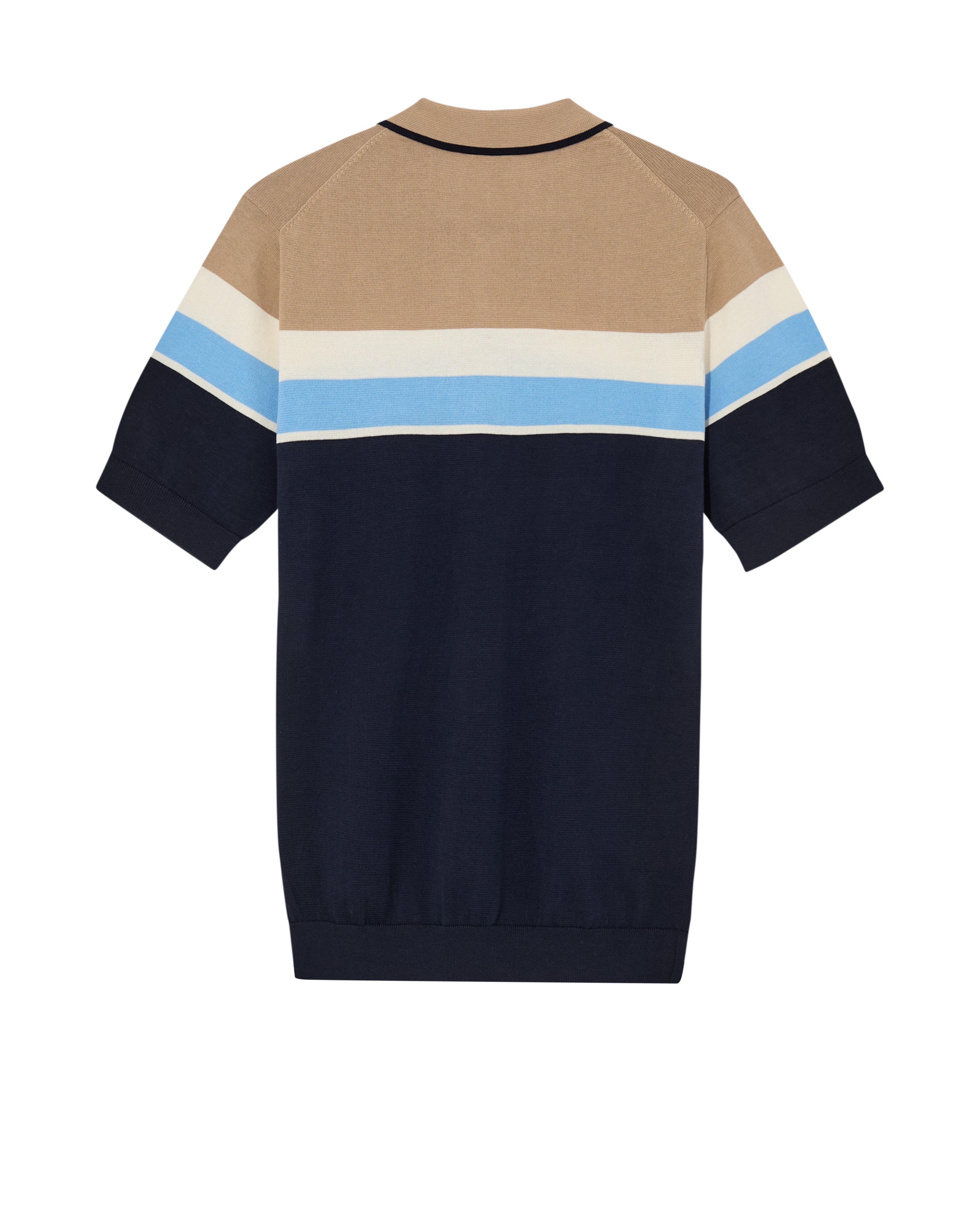 Mos Mosh Gallery - MMGJustin Stripe Polo  Knit