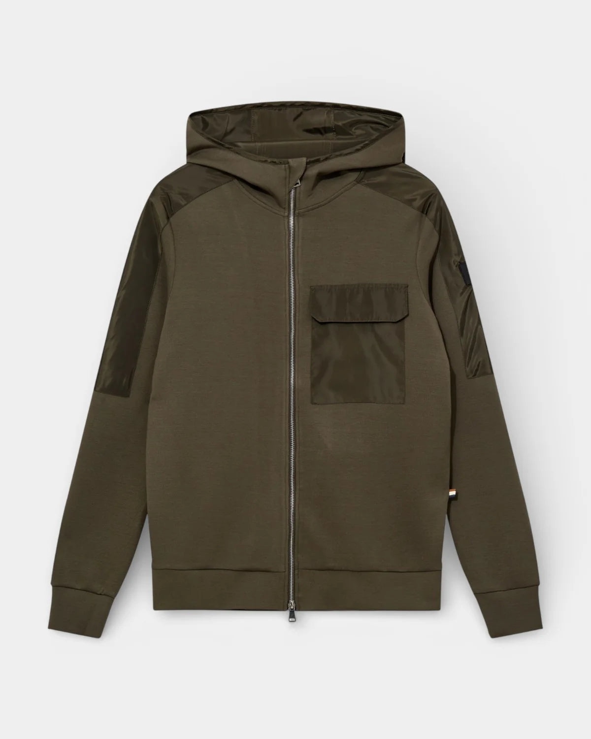 Mos Mosh Gallery - MMGJayson Zip Hood Sweat Army