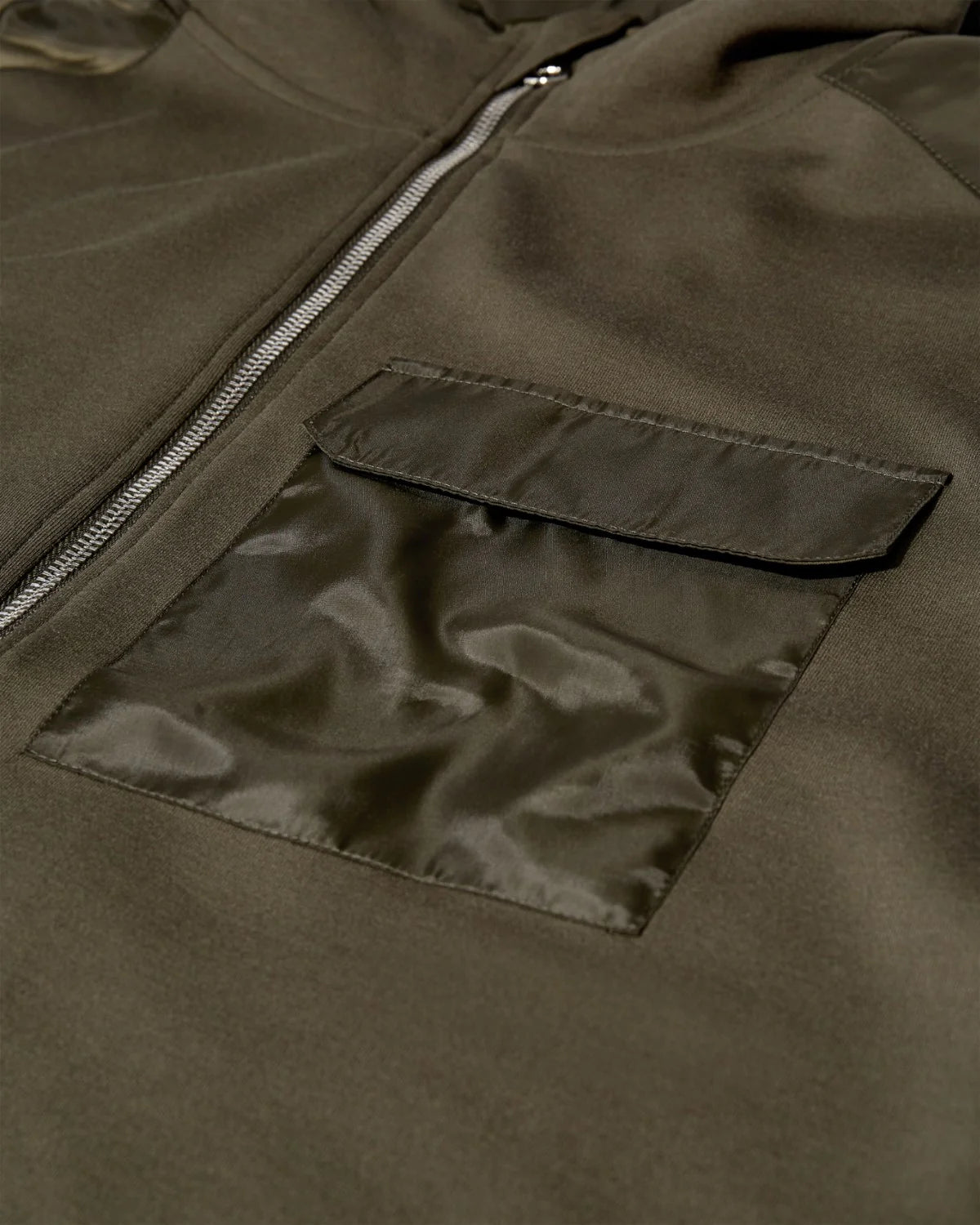 Mos Mosh Gallery - MMGJayson Zip Hood Sweat Army