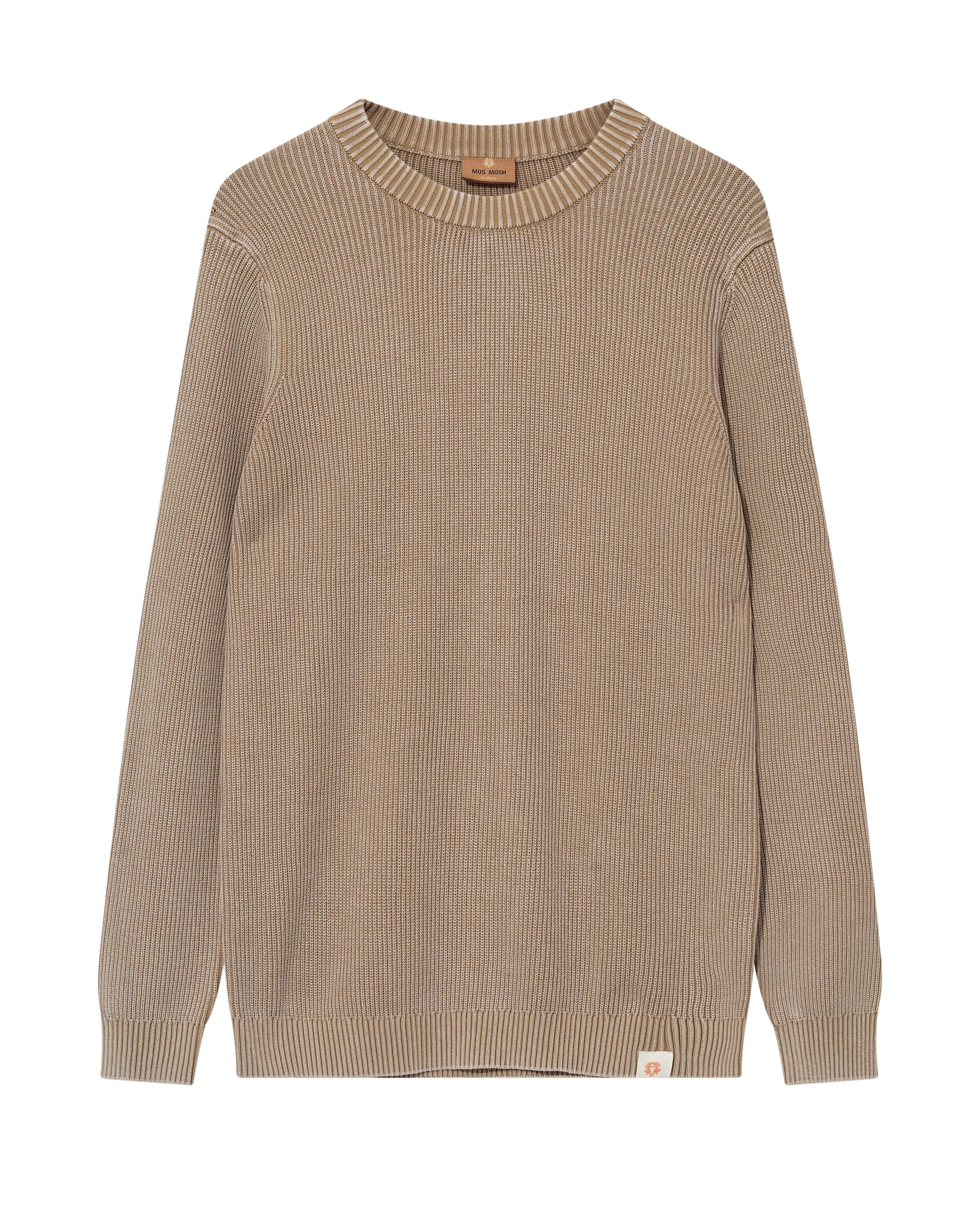 Mos Mosh Gallery - MMGRoyce Crew Neck Knit Sand