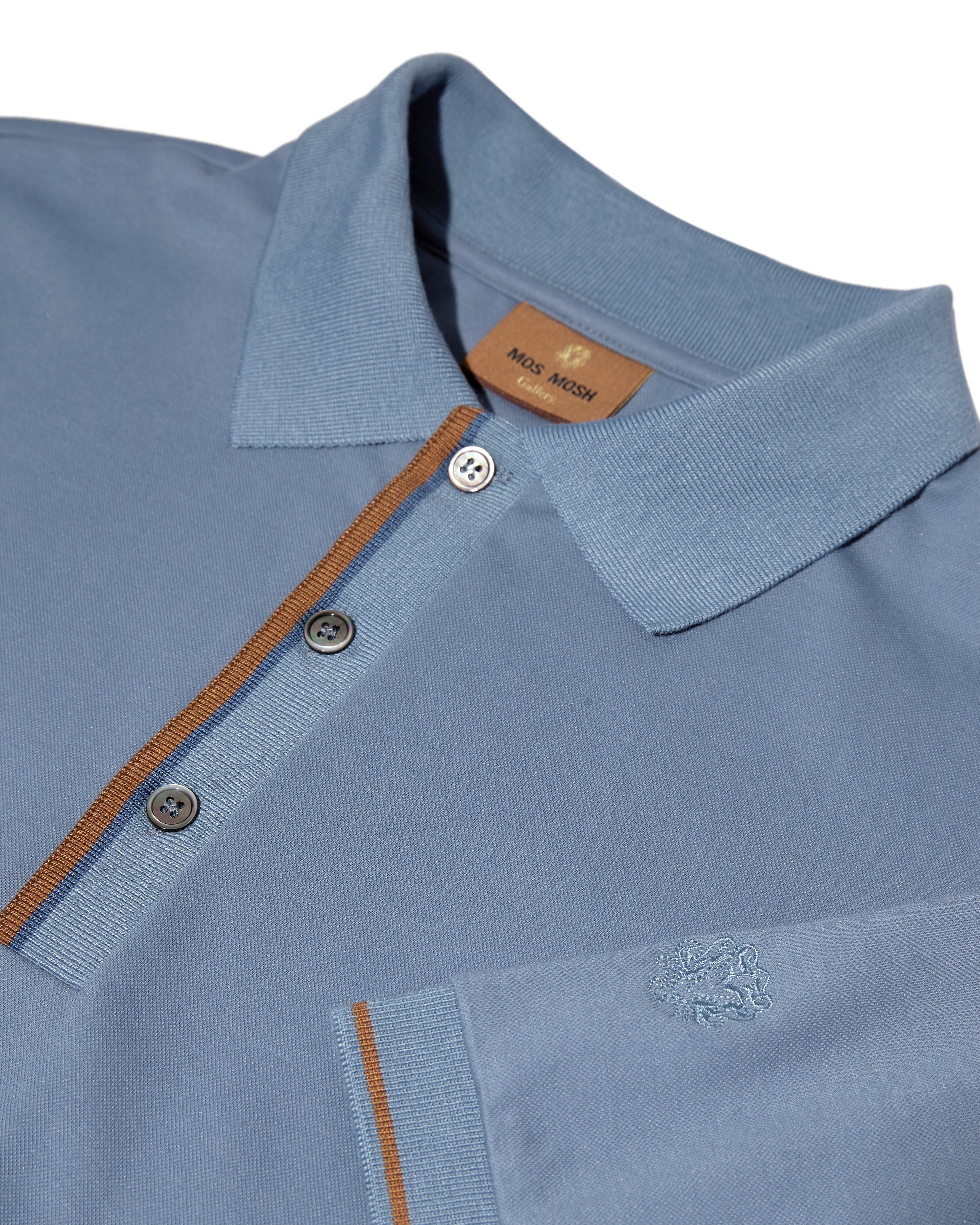 Mos Mosh Gallery - MMGHarvey Polo SS Tee Flintstone