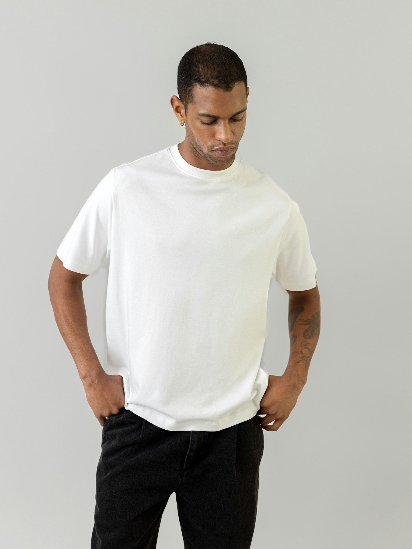 Mos Mosh Gallery - MMGDarren T-shirt i hvid