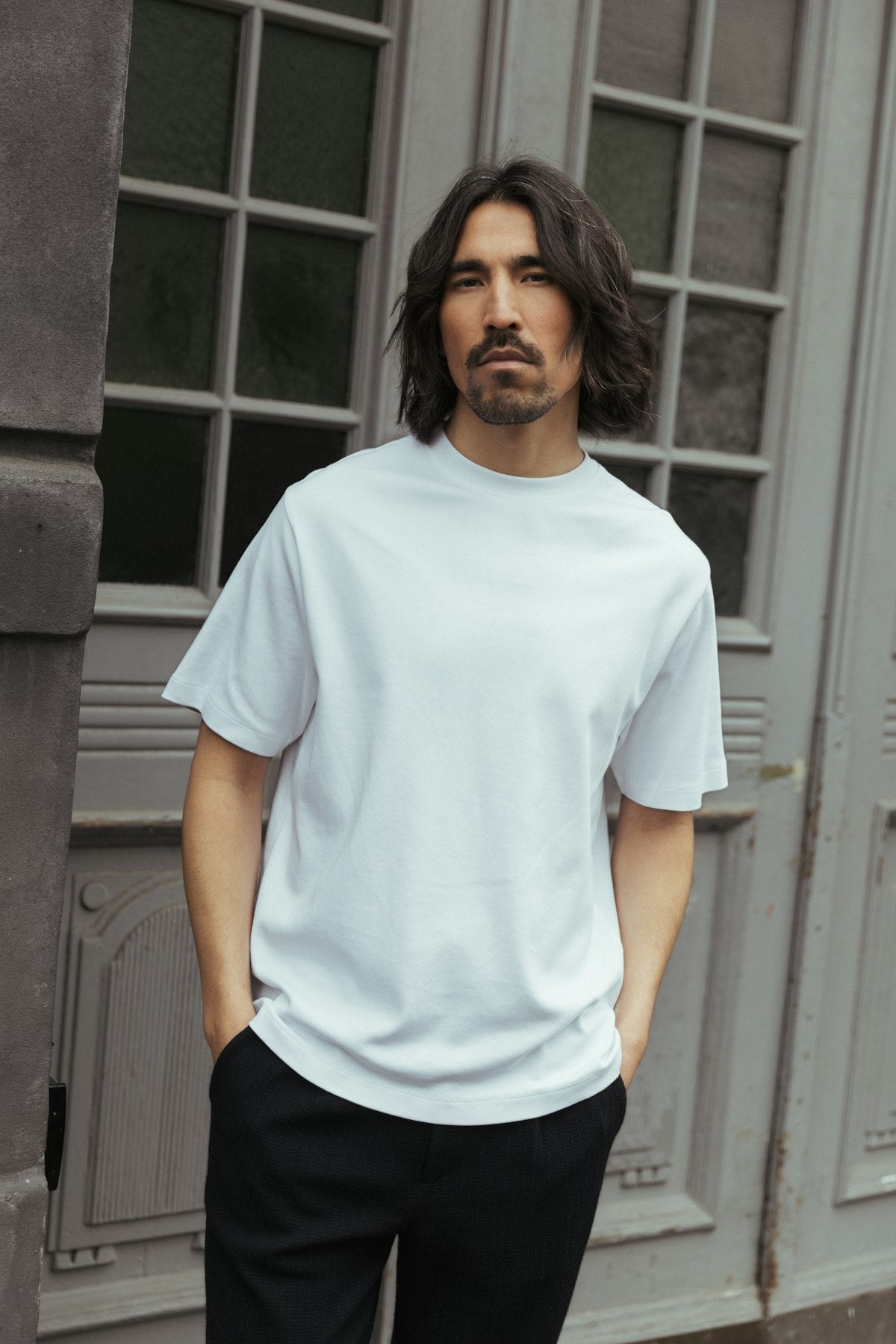 Mos Mosh Gallery - MMGDarren T-shirt i hvid