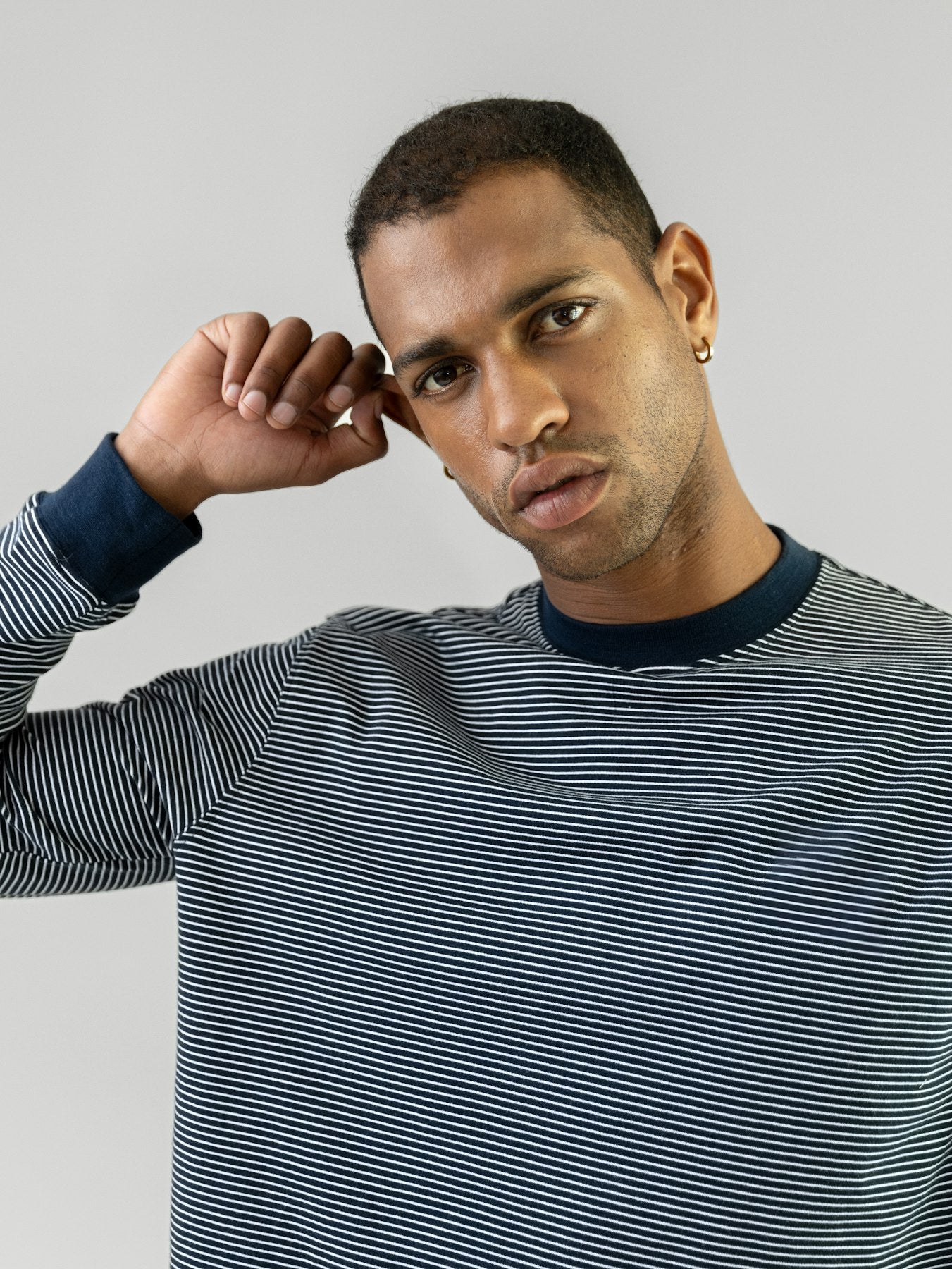 Mos Mosh Gallery - MMGHume Stripe LS Tee