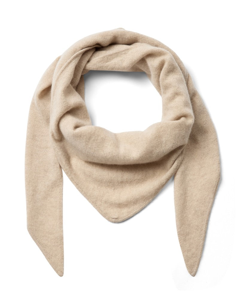 Mos Mosh - MMEnata Cashmere Knit Scarf Tan