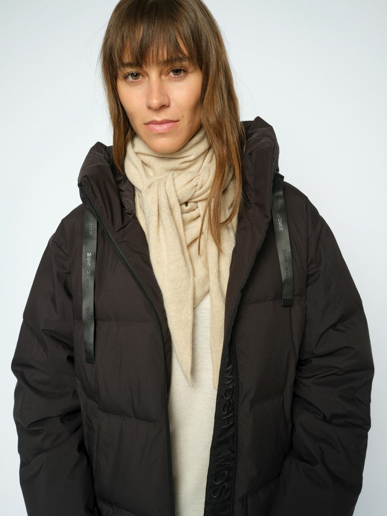 Mos Mosh - MMEnata Cashmere Knit Scarf Tan