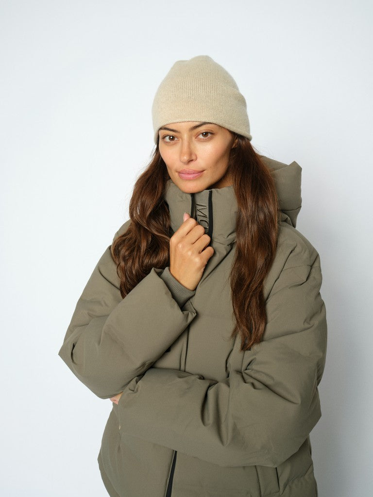 Mos Mosh - MMRua Cashmere Beanie Tan