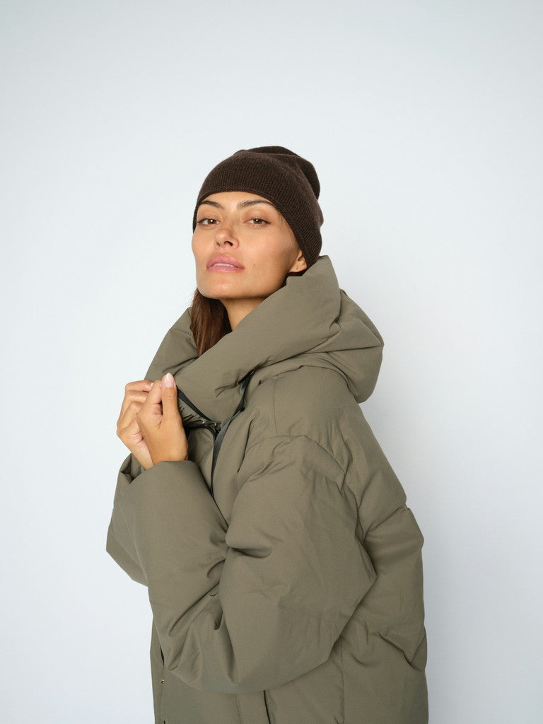 Mos Mosh - MMRua Cashmere Beanie Brun