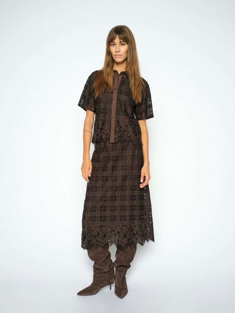 Mos Mosh - MMBia Checko Lace Skirt