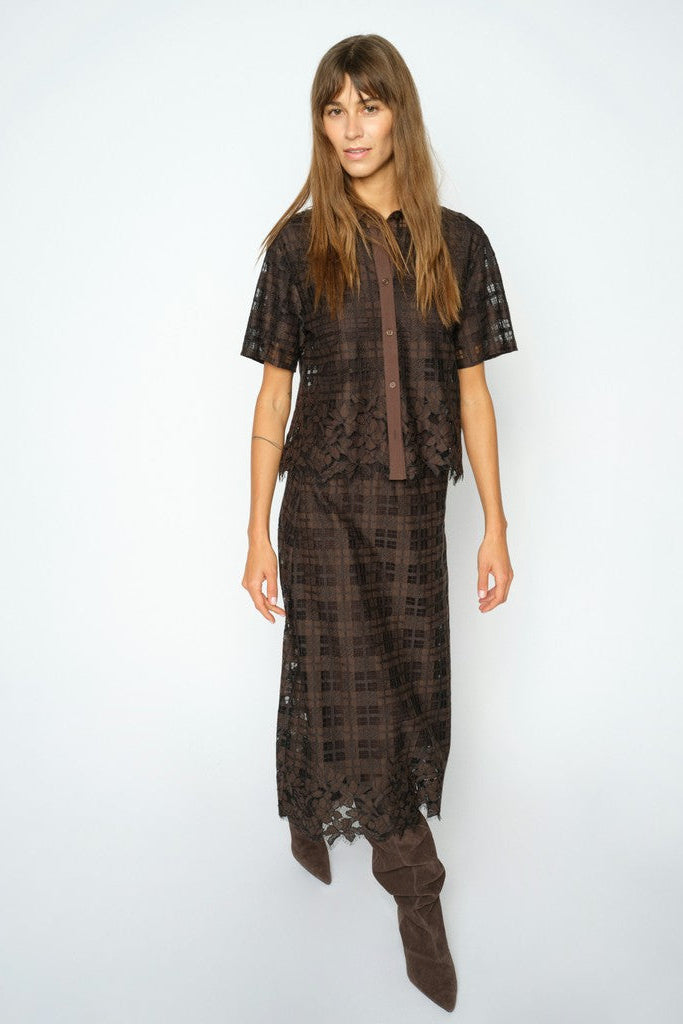 Mos Mosh - MMBia Checko Lace Skirt