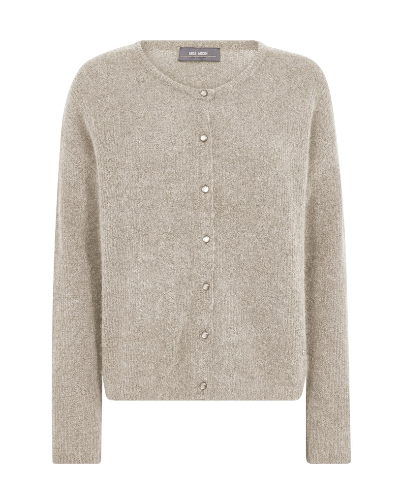 Mos Mosh - MMAlmine Knit Cardigan, feather gray