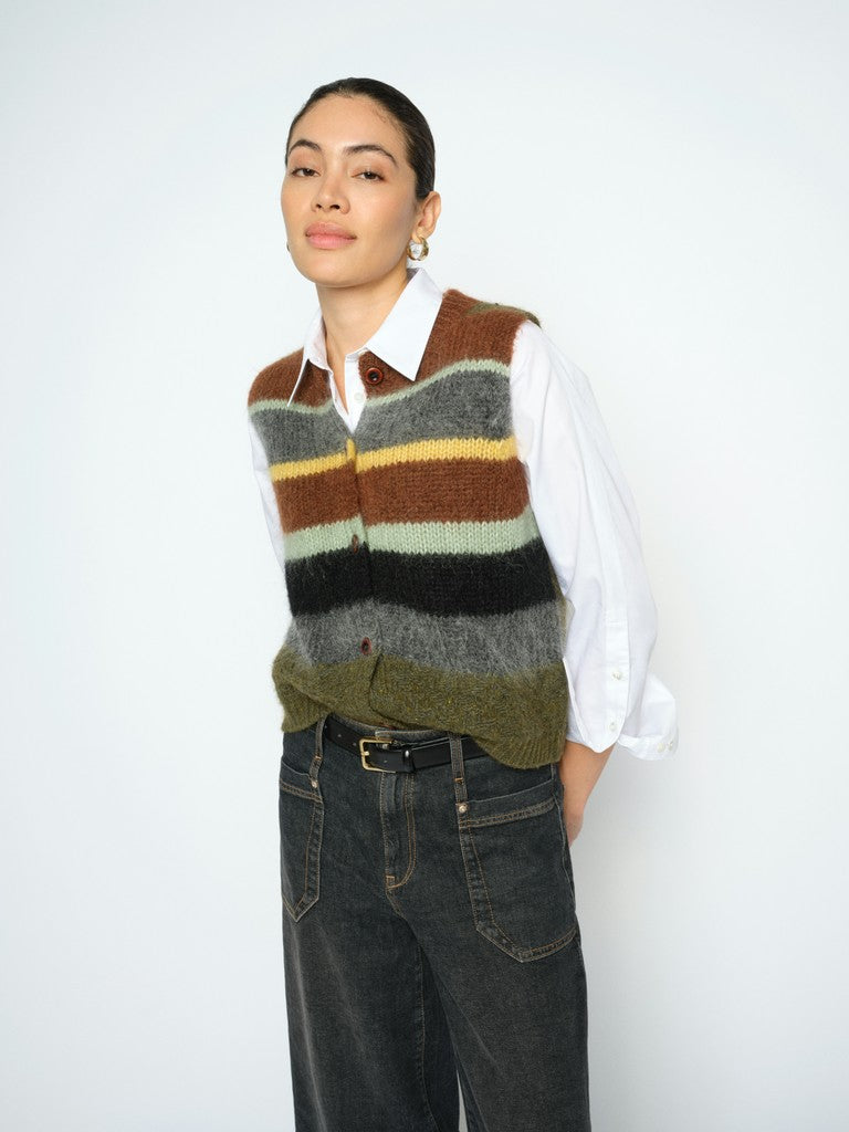 Mos Mosh - MMEsti Knit Vest Rosin Multi