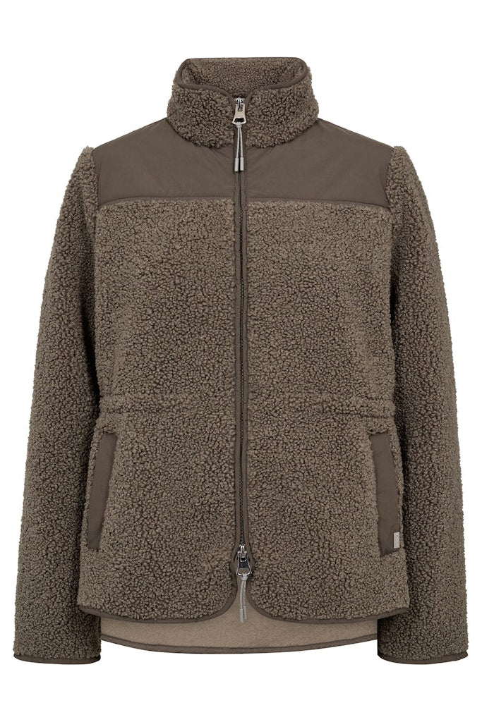 Mos Mosh - MMElisa Eli Teddy Jakke Dusty Olive
