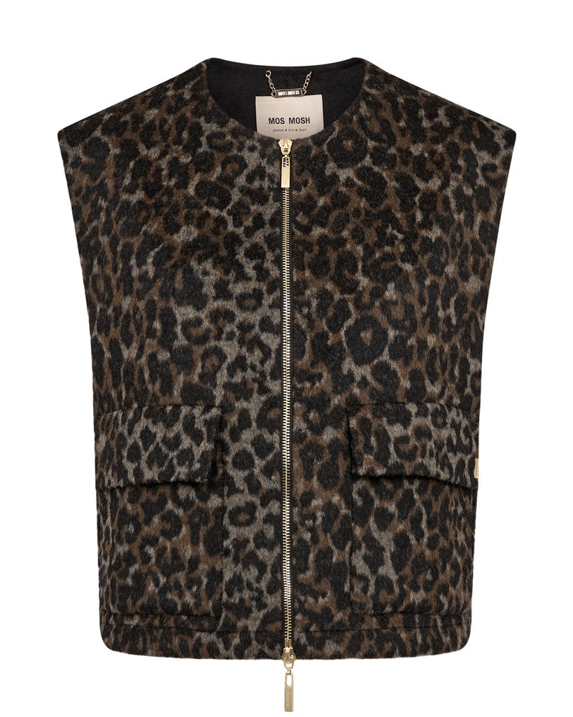 Mos Mosh - MMElise Leo Vest Black
