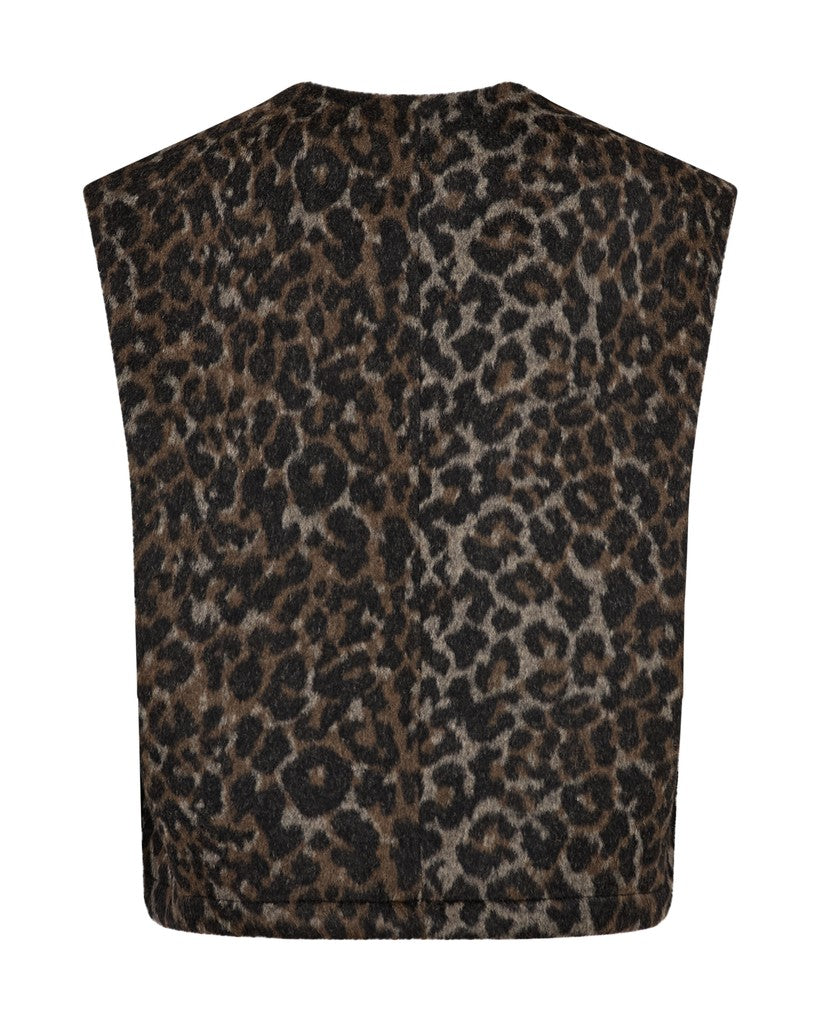 Mos Mosh - MMElise Leo Vest Black