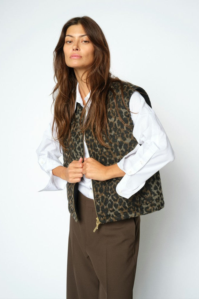 Mos Mosh - MMElise Leo Vest Black