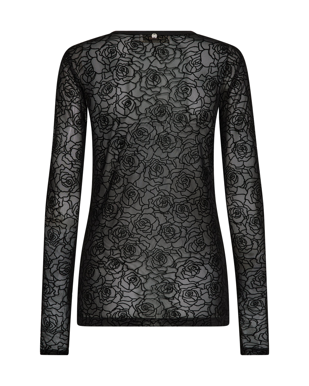 Mos Mosh - MMRose Mesh Blouse Black