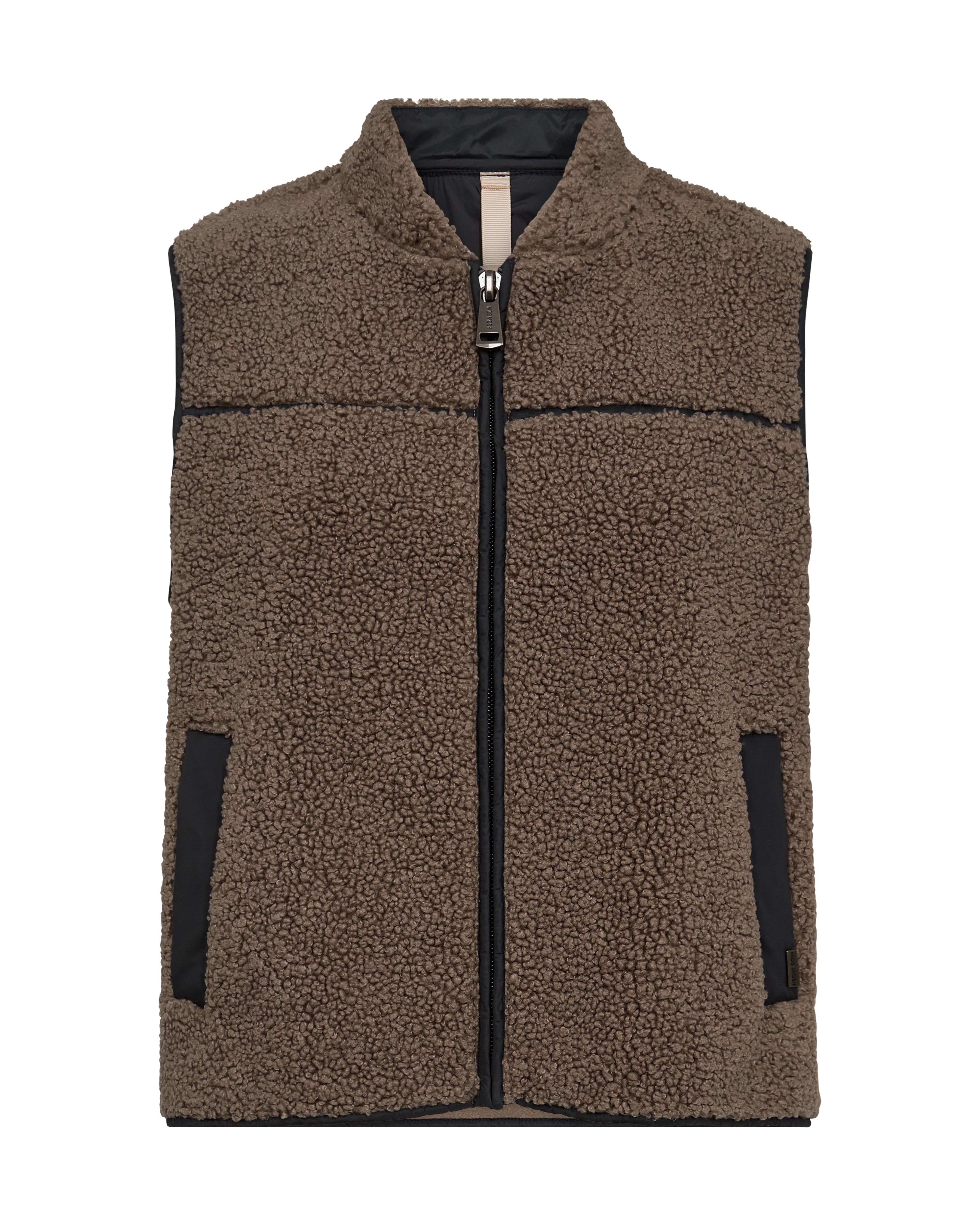 Mos Mosh - MMRowe Teddy Vest i Falcon
