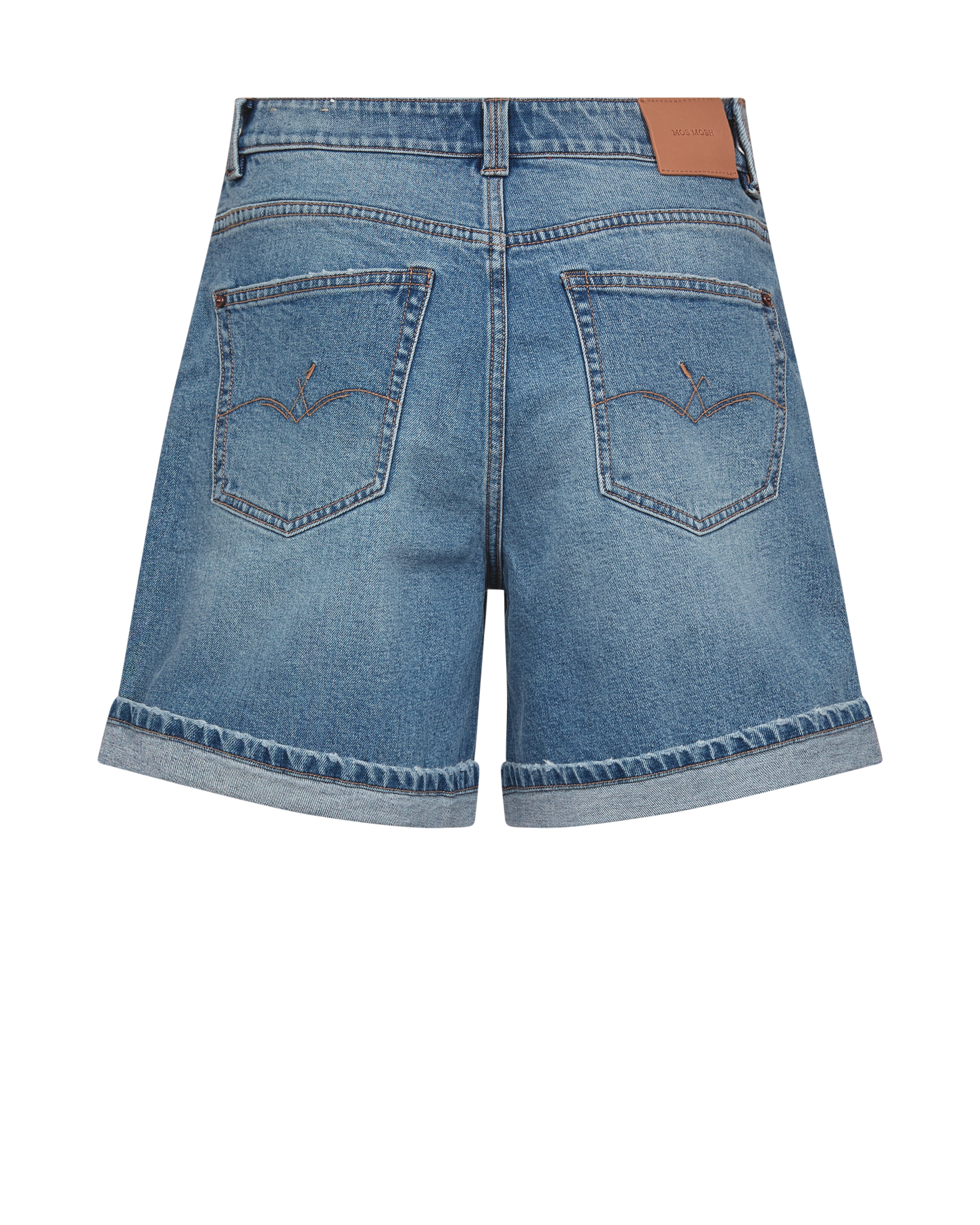 Mos Mosh - MMBati Denim Shorts, blå