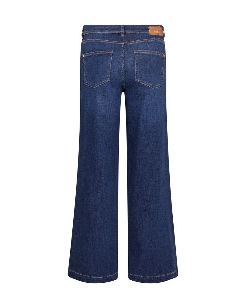 Mos Mosh - MMDara Deluxe Jeans Blå