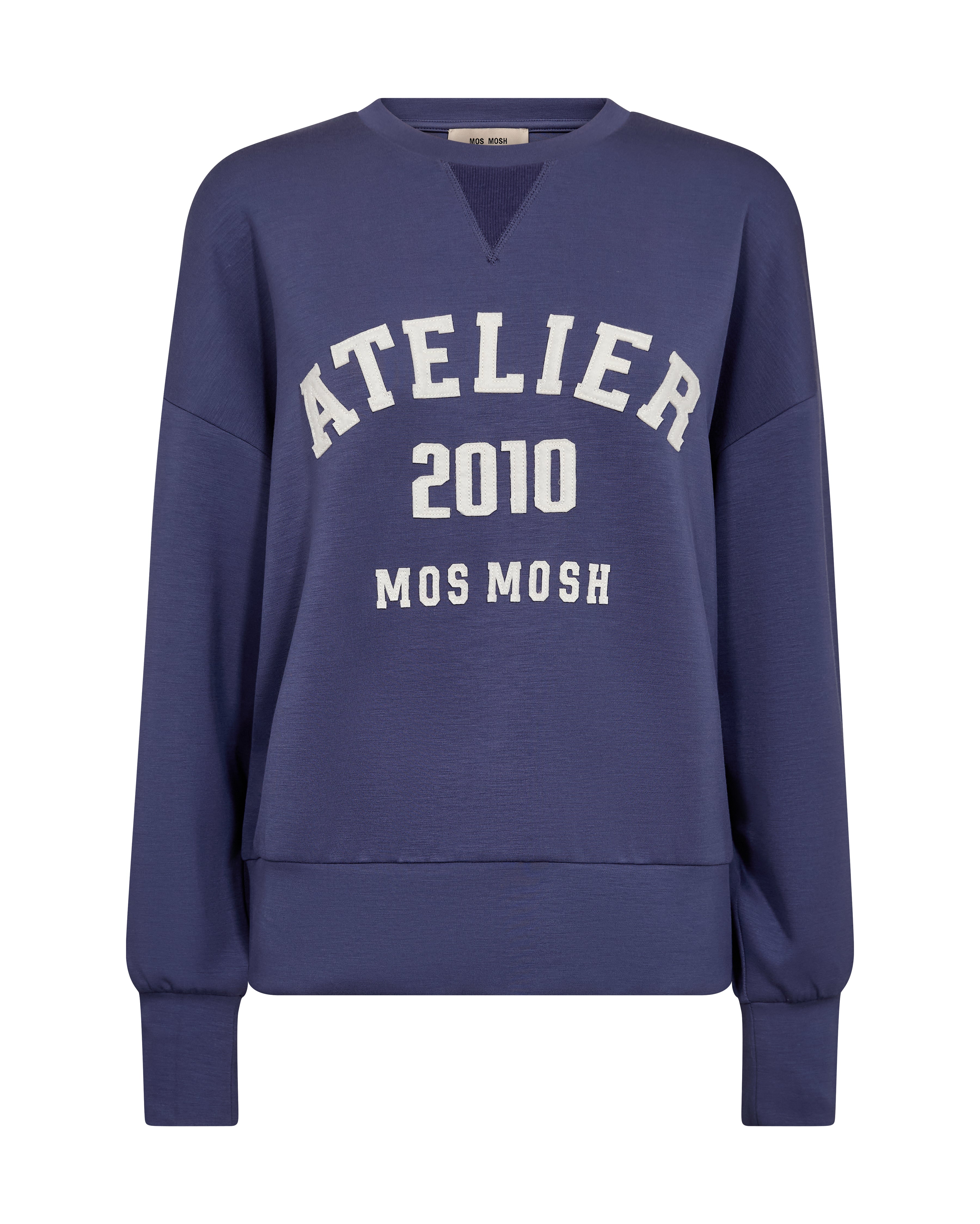 Mos Mosh - MMNima Sweatshirt, Crown blue