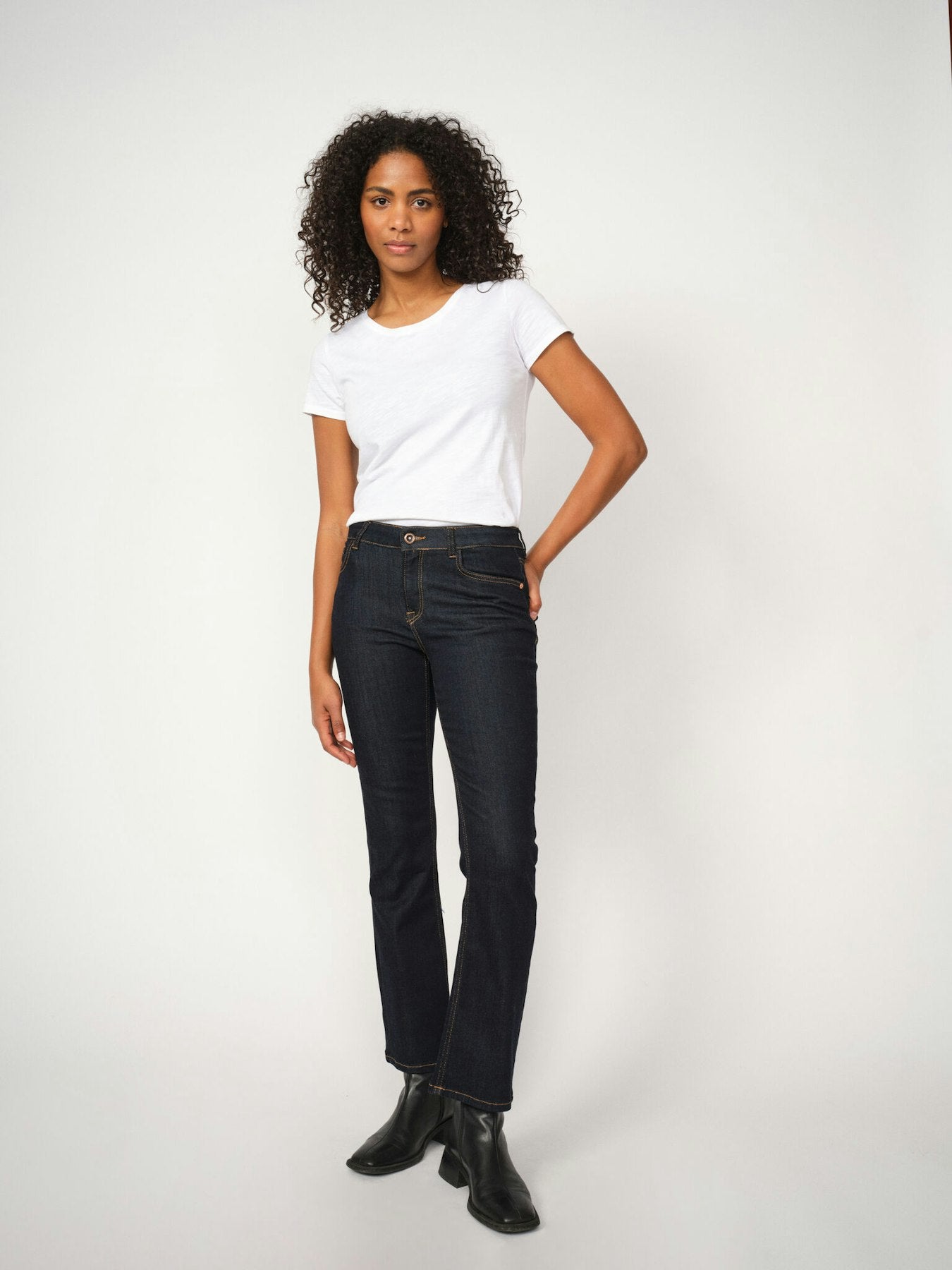 Mos Mosh - MMAshley Deluxe Jeans, Mørkeblå