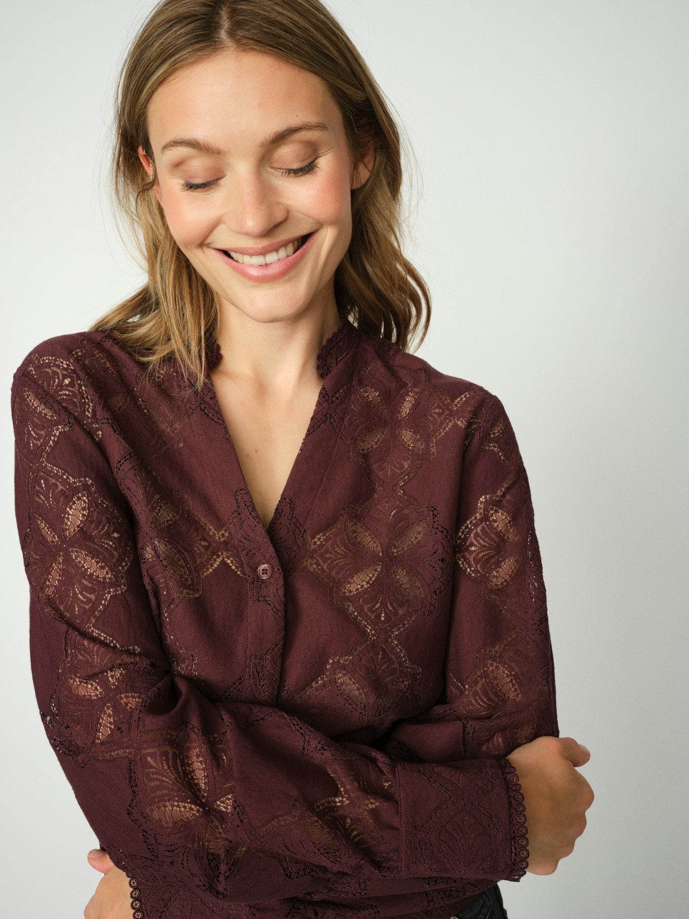 Mos Mosh - MMMonia Yen Lace bluse