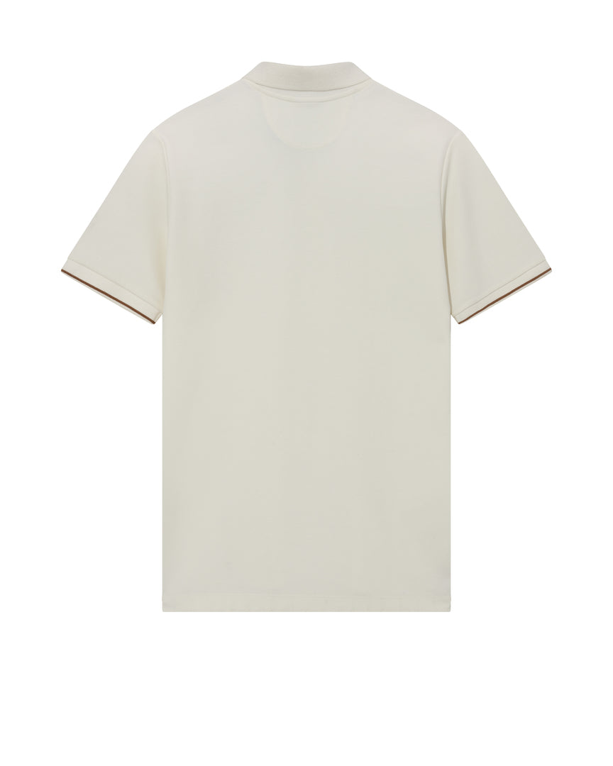 MMGHarvey Polo Ss Tee off white