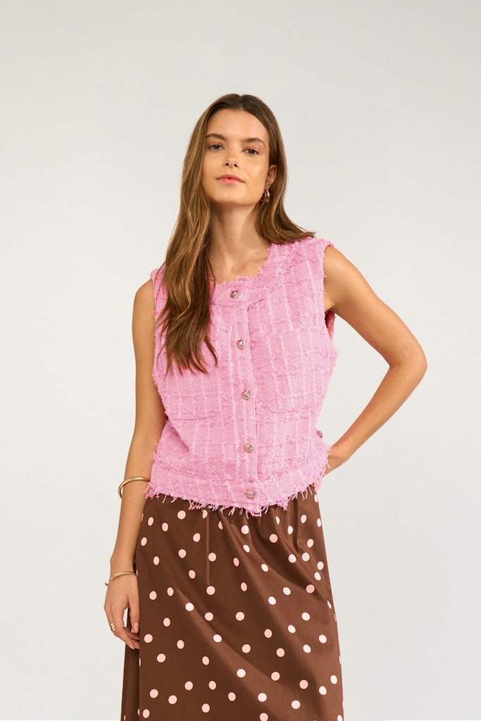 Nümph - Nukamilla Vest Pink