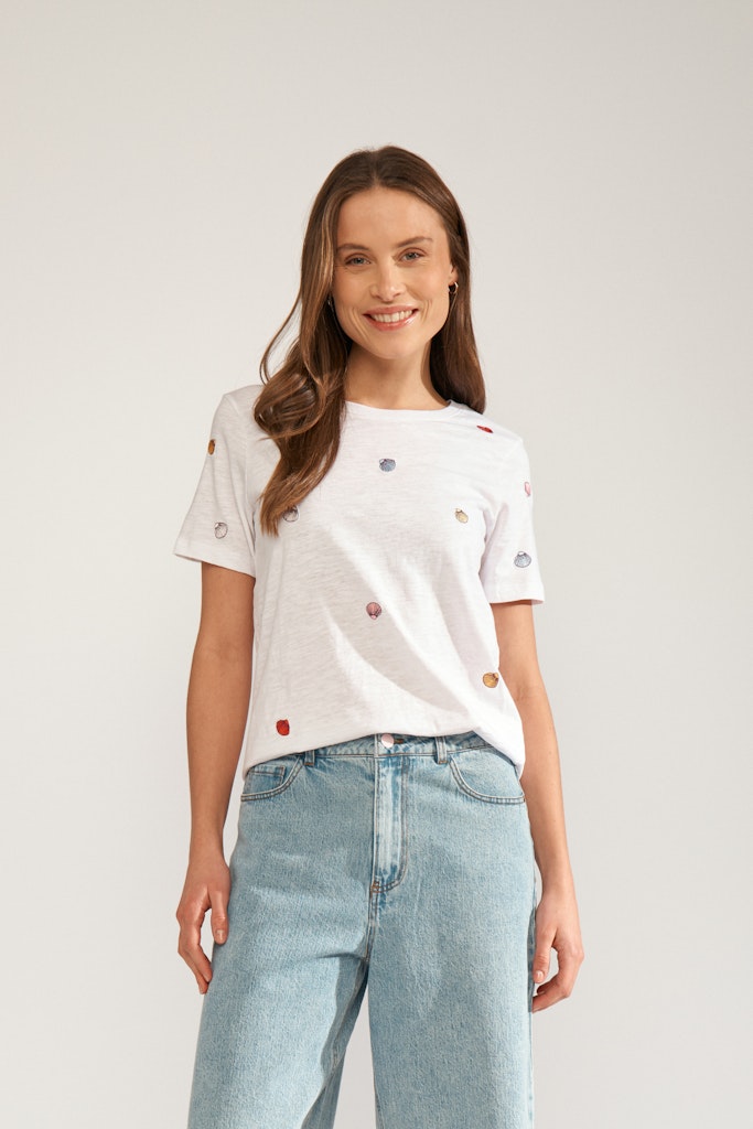 Nümph - NUShellpa T-shirt i hvid