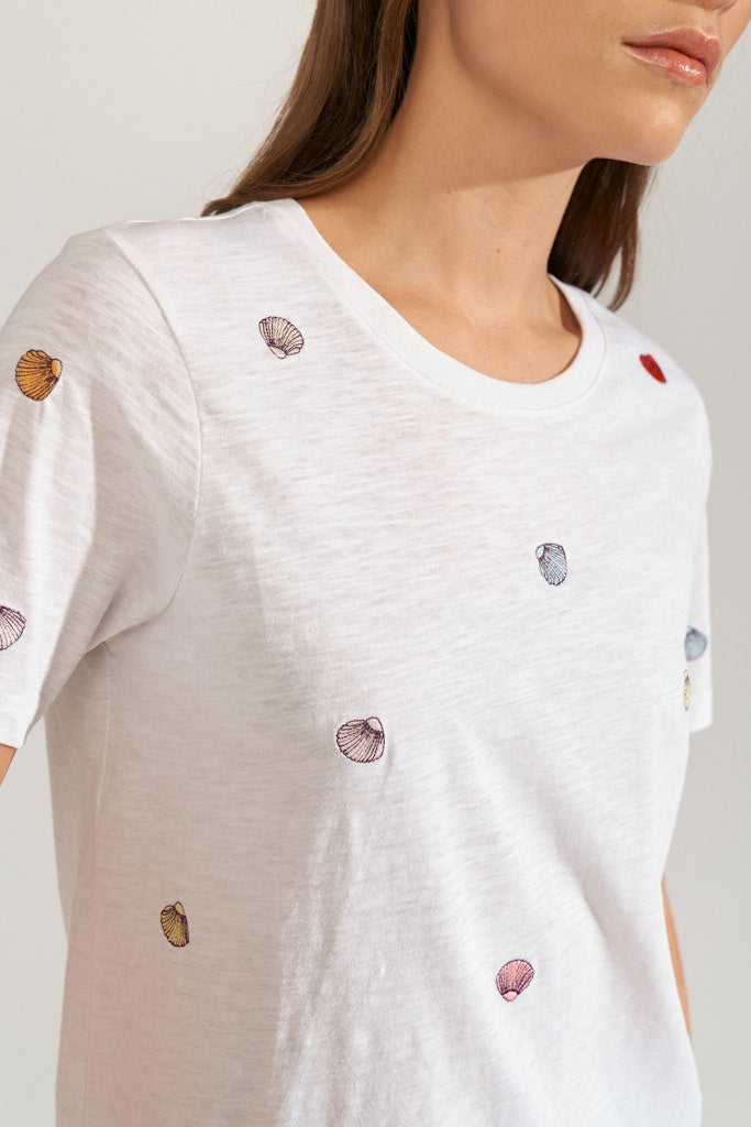 Nümph - NUShellpa T-shirt i hvid