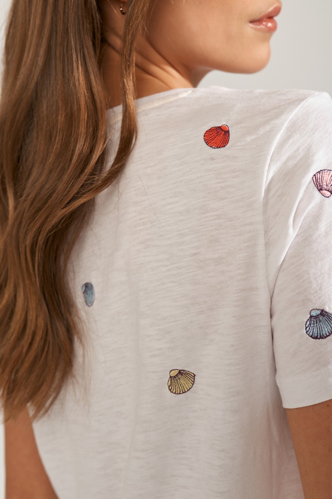 Nümph - NUShellpa T-shirt i hvid