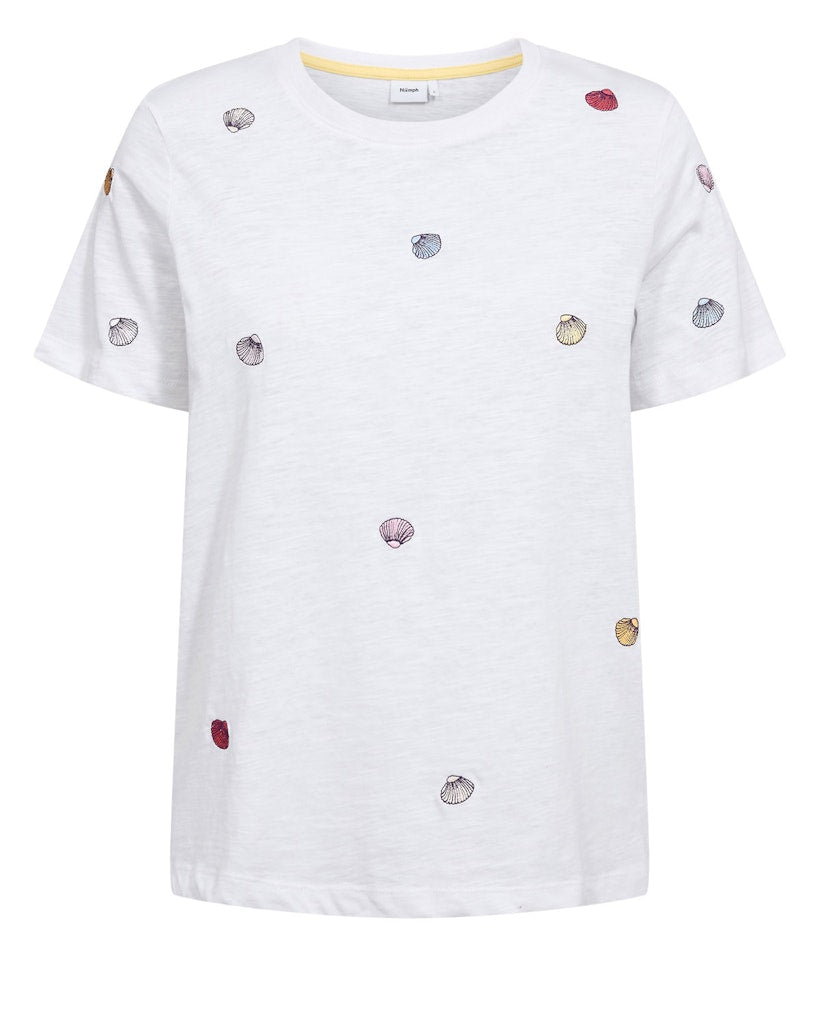 Nümph - NUShellpa T-shirt i hvid