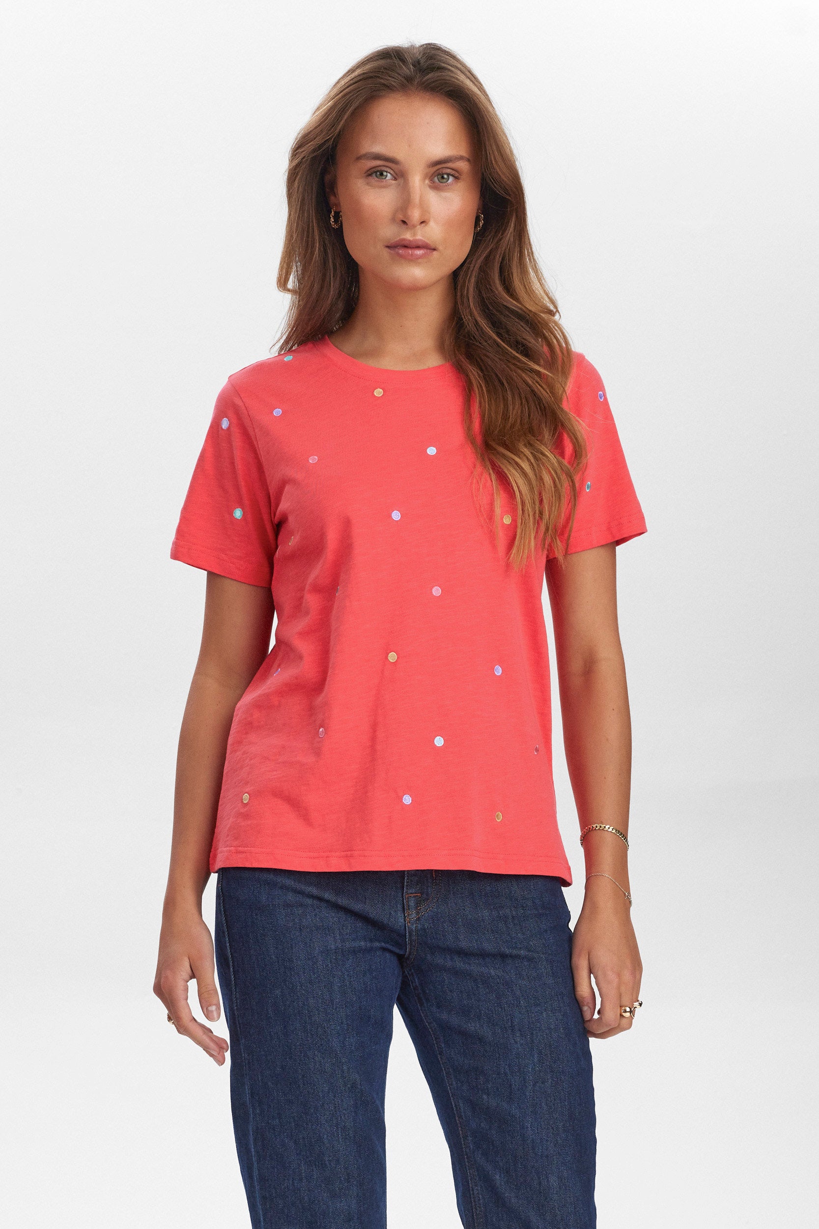 NUSumi T-shirt, Geranium