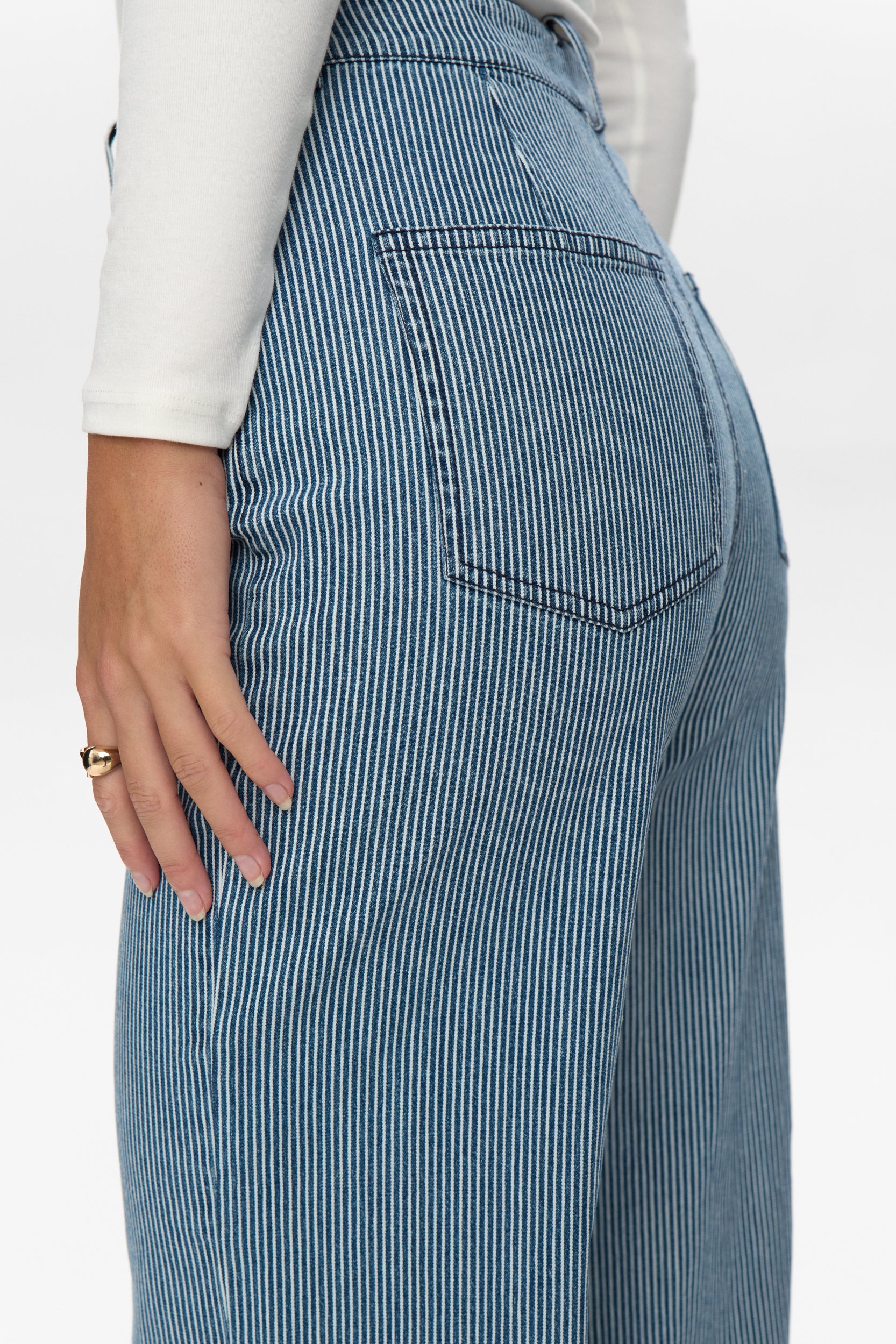 Nümph - Nuerina Bukser Stribede bukser