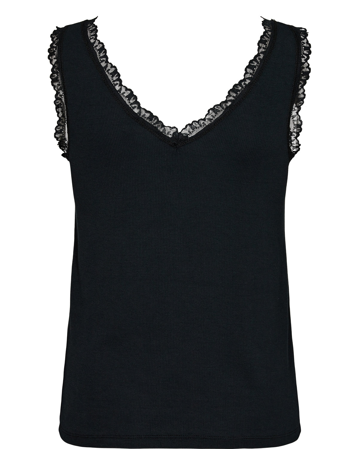 Nümph NUBowie Lace Top, Sort