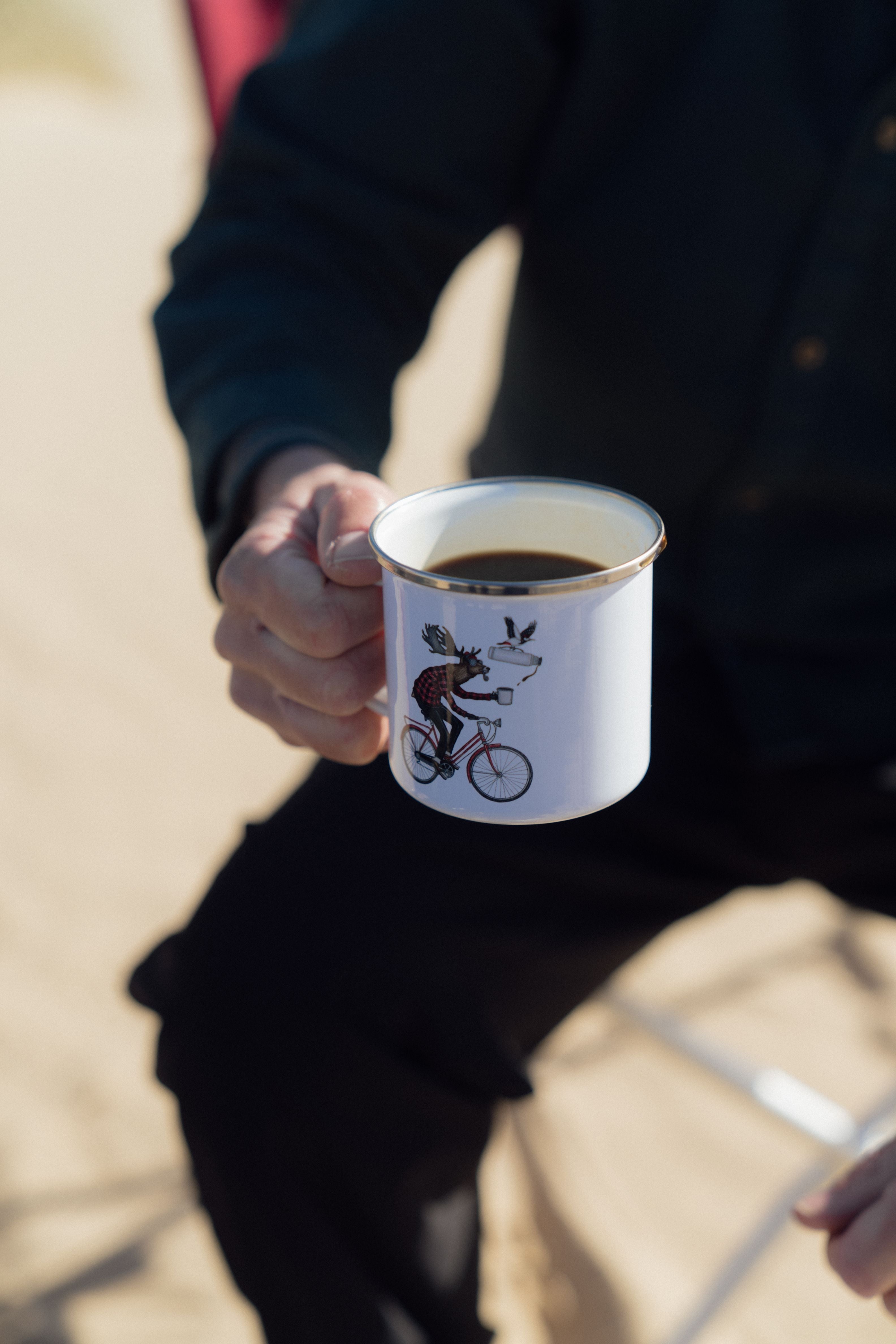 Lakor - Off To Work Emaljekrus