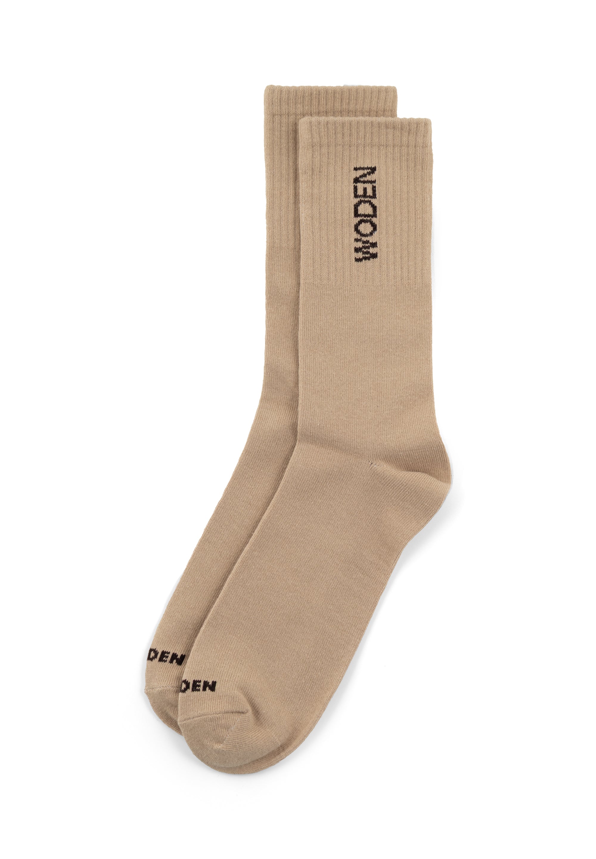 Woden - Strømpe Beige