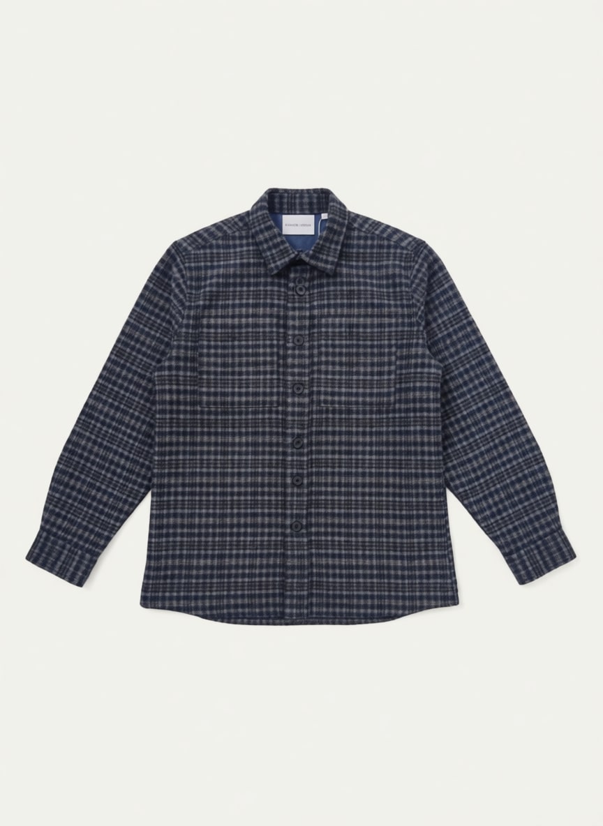 PLENUM STUDIO - Latix New Checked Overshirt