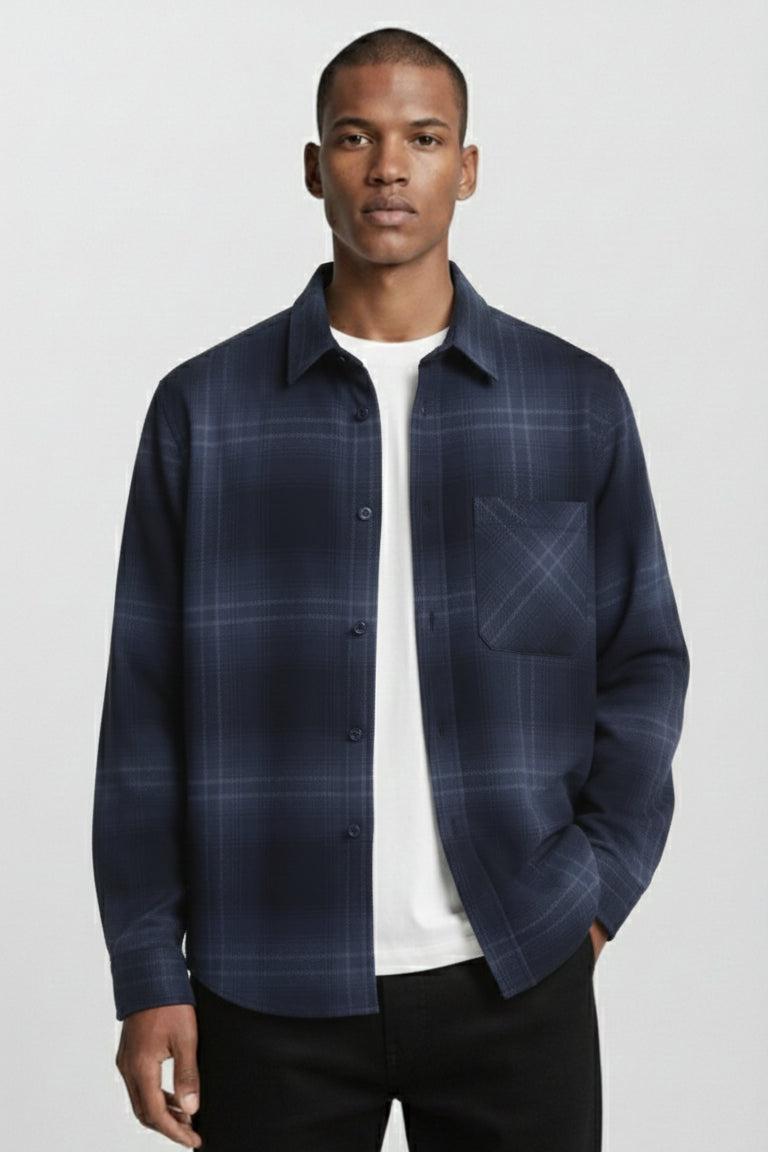 PLENUM STUDIO - Oscar New Check Overshirt