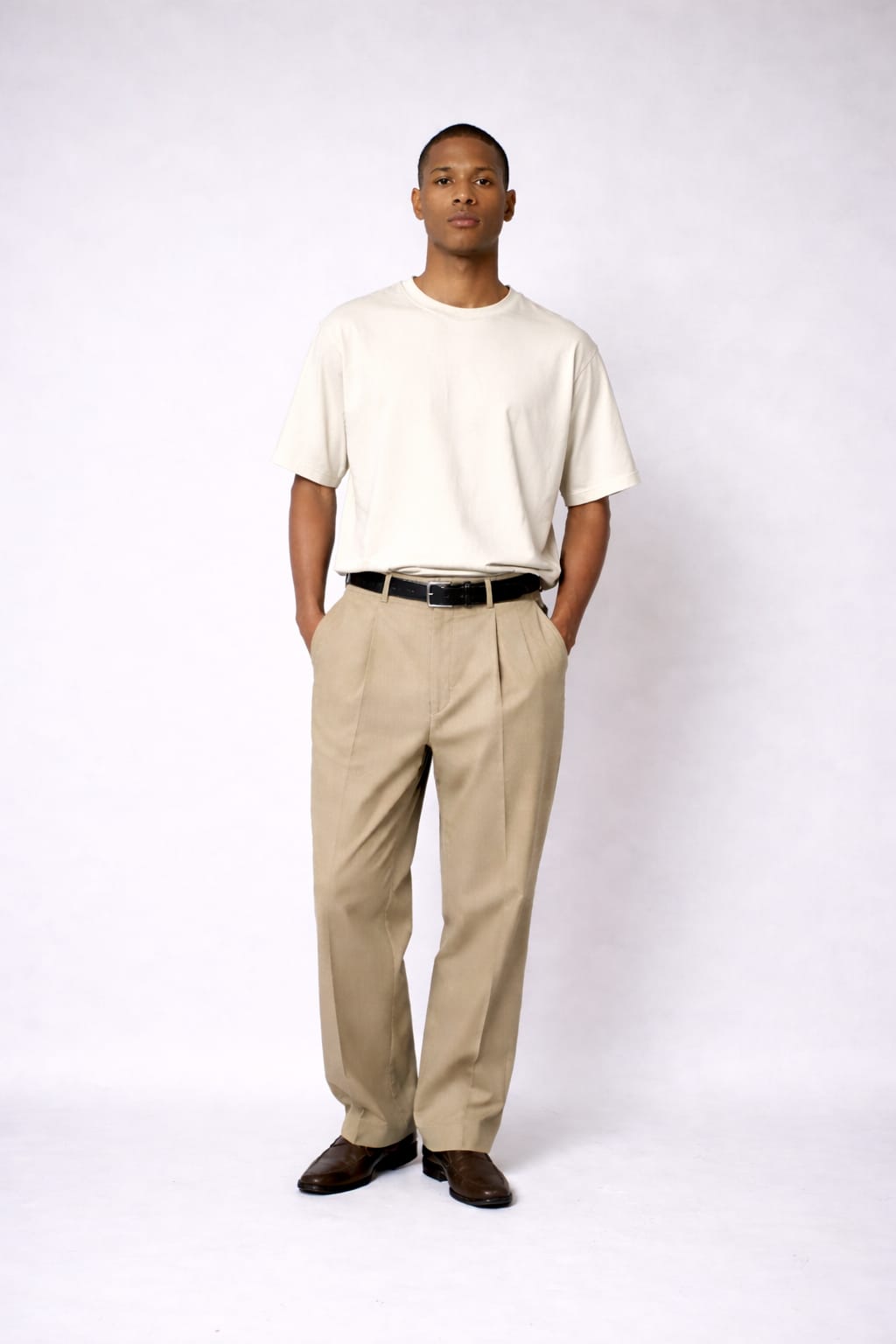 PLENUM STUDIO - Sully Tee Ecru