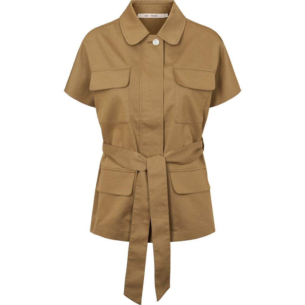Rue de Femme Seraphine Vest – Camel Utility-Vest