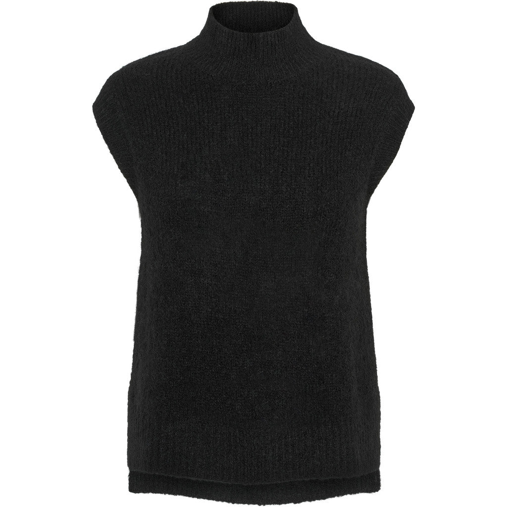 Rue De Femme - Giselle Strik Vest i sort