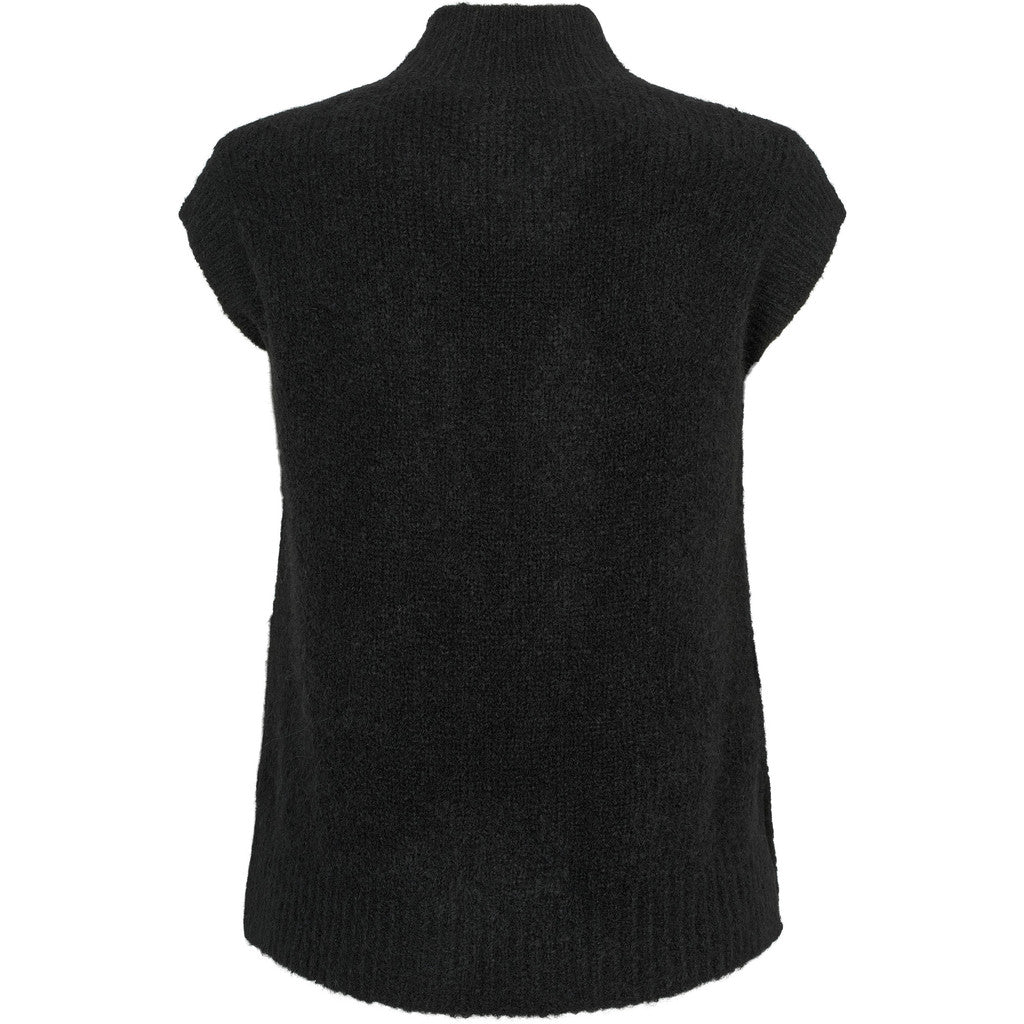 Rue De Femme - Giselle Strik Vest i sort